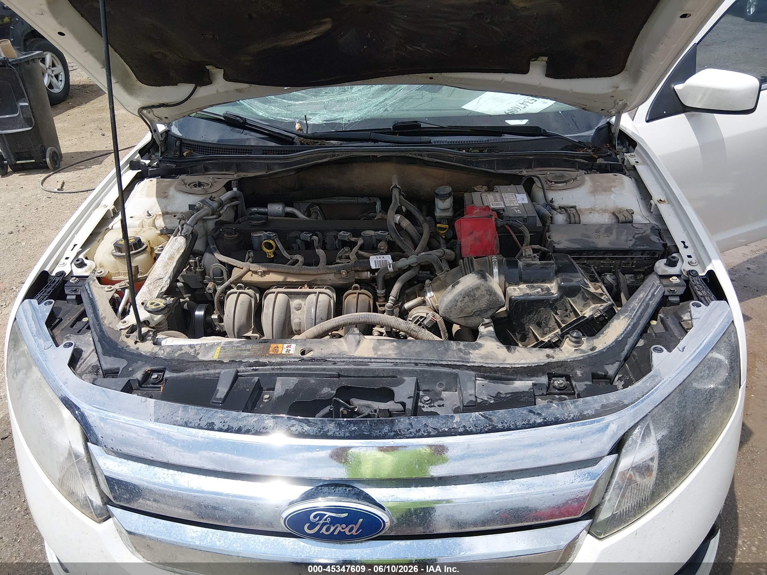 2012 Ford Fusion Se White vin: 3FAHP0HA5CR205111