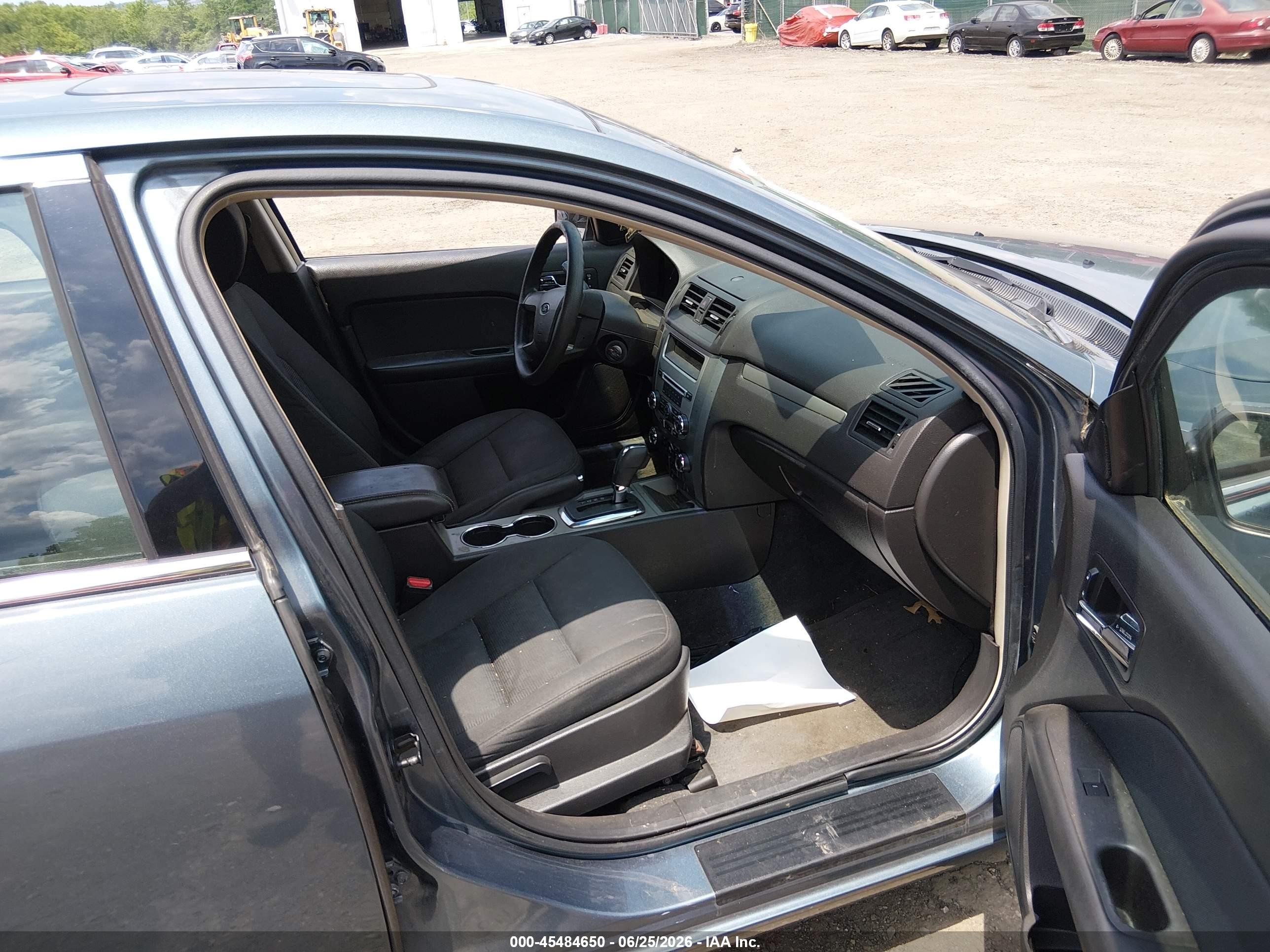 2012 Ford Fusion Se Turquoise vin: 3FAHP0HA5CR206419