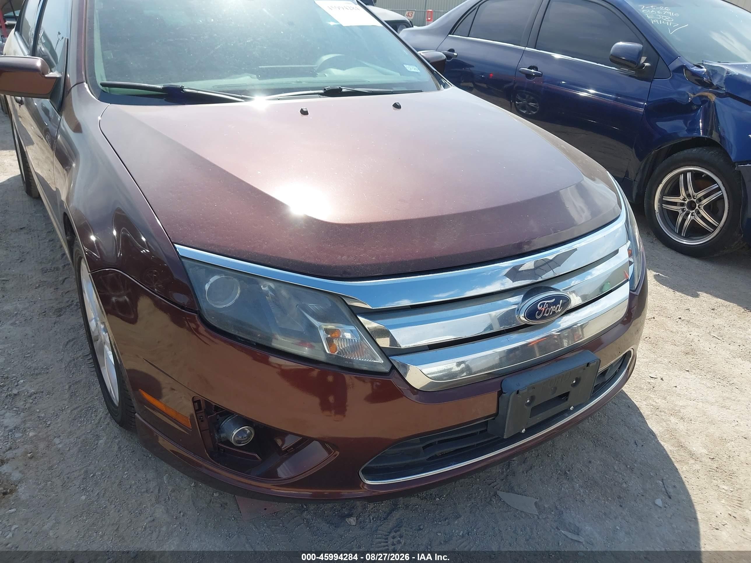 2012 Ford Fusion Se Brown vin: 3FAHP0HA5CR213614