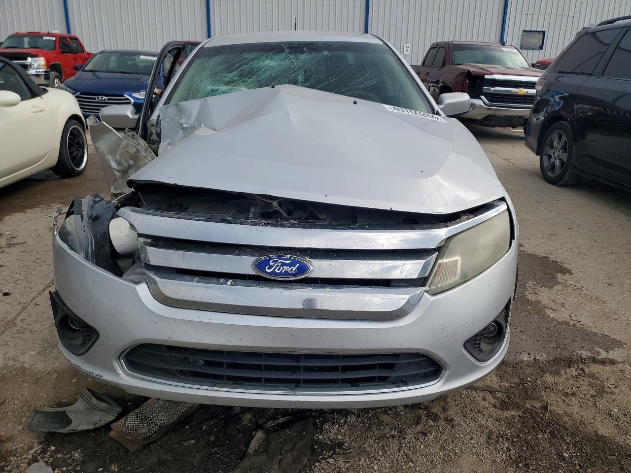 2012 Ford Fusion Se Silver vin: 3FAHP0HA5CR260349