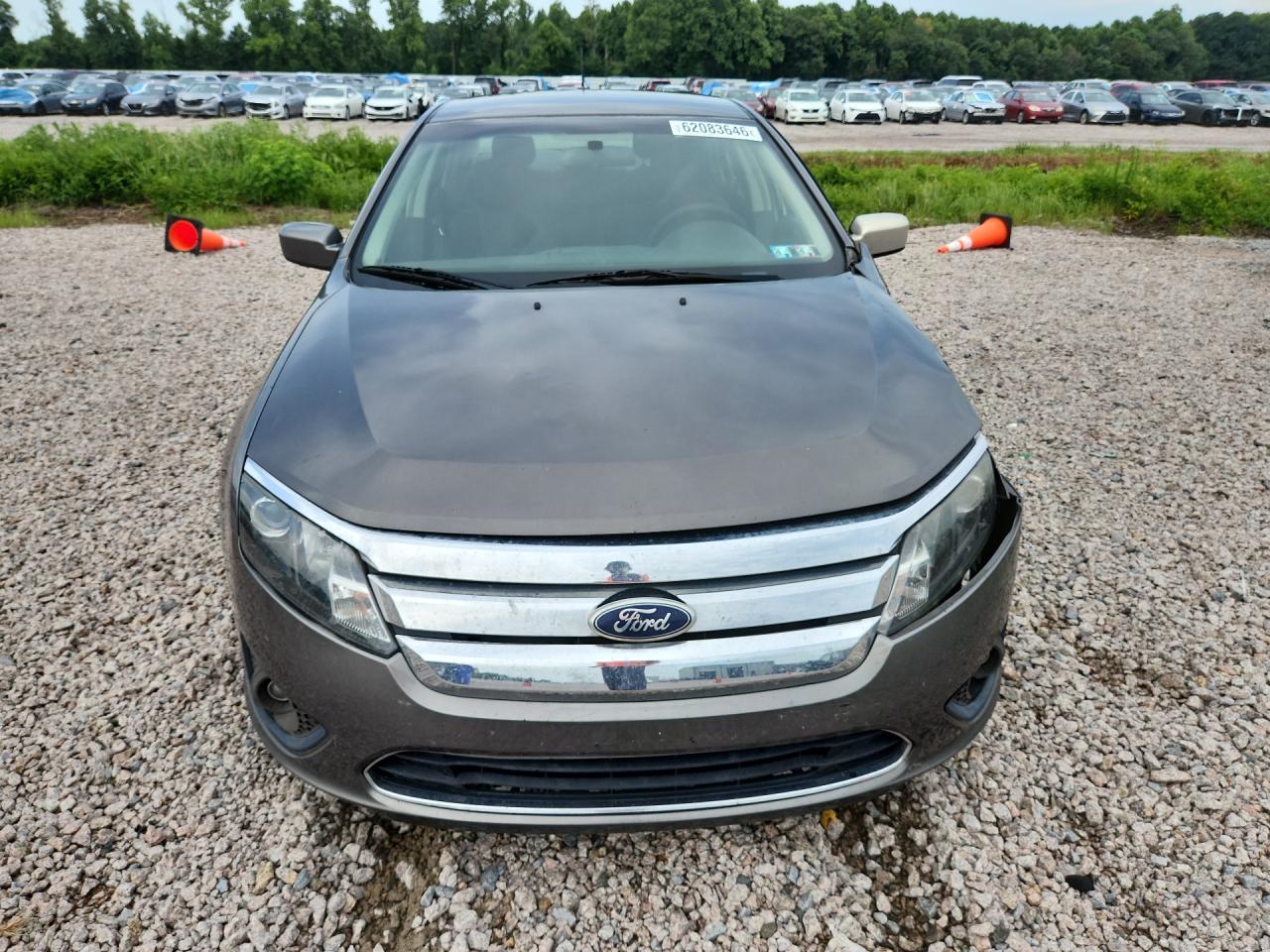 2012 Ford Fusion Se Gray vin: 3FAHP0HA5CR261887