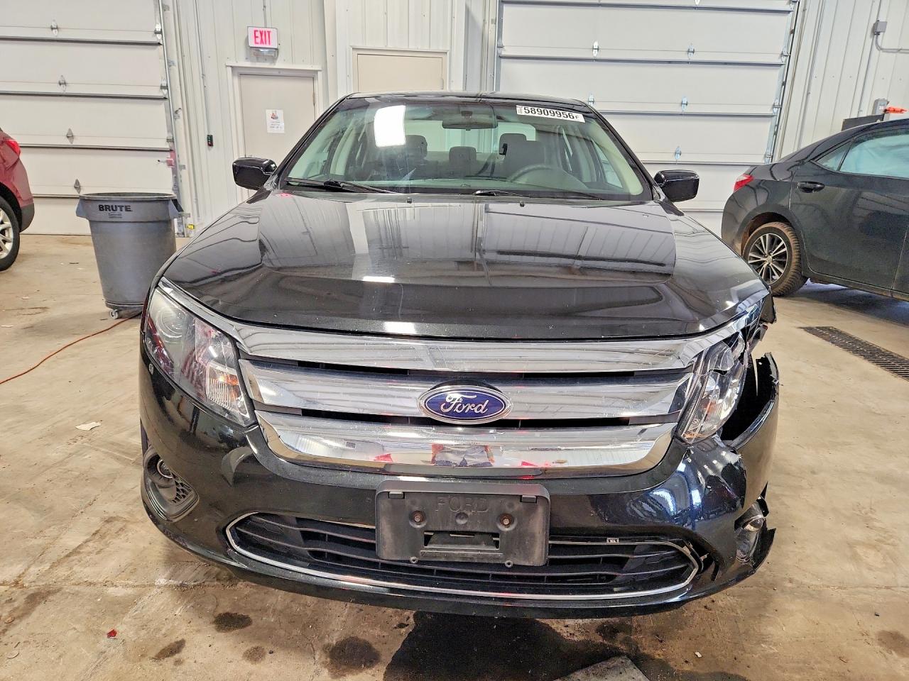 2012 Ford Fusion Se Black vin: 3FAHP0HA5CR301966