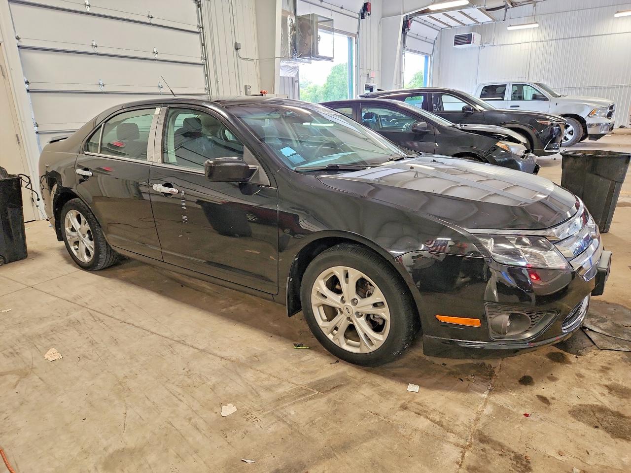 2012 Ford Fusion Se Black vin: 3FAHP0HA5CR301966