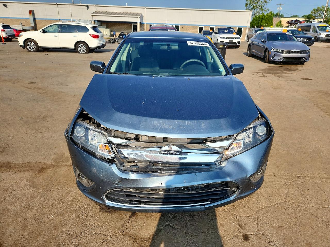 2012 Ford Fusion Se Teal vin: 3FAHP0HA5CR308478