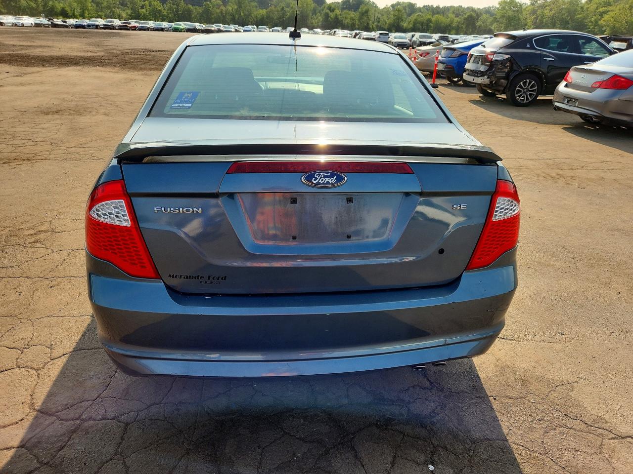 2012 Ford Fusion Se Teal vin: 3FAHP0HA5CR308478