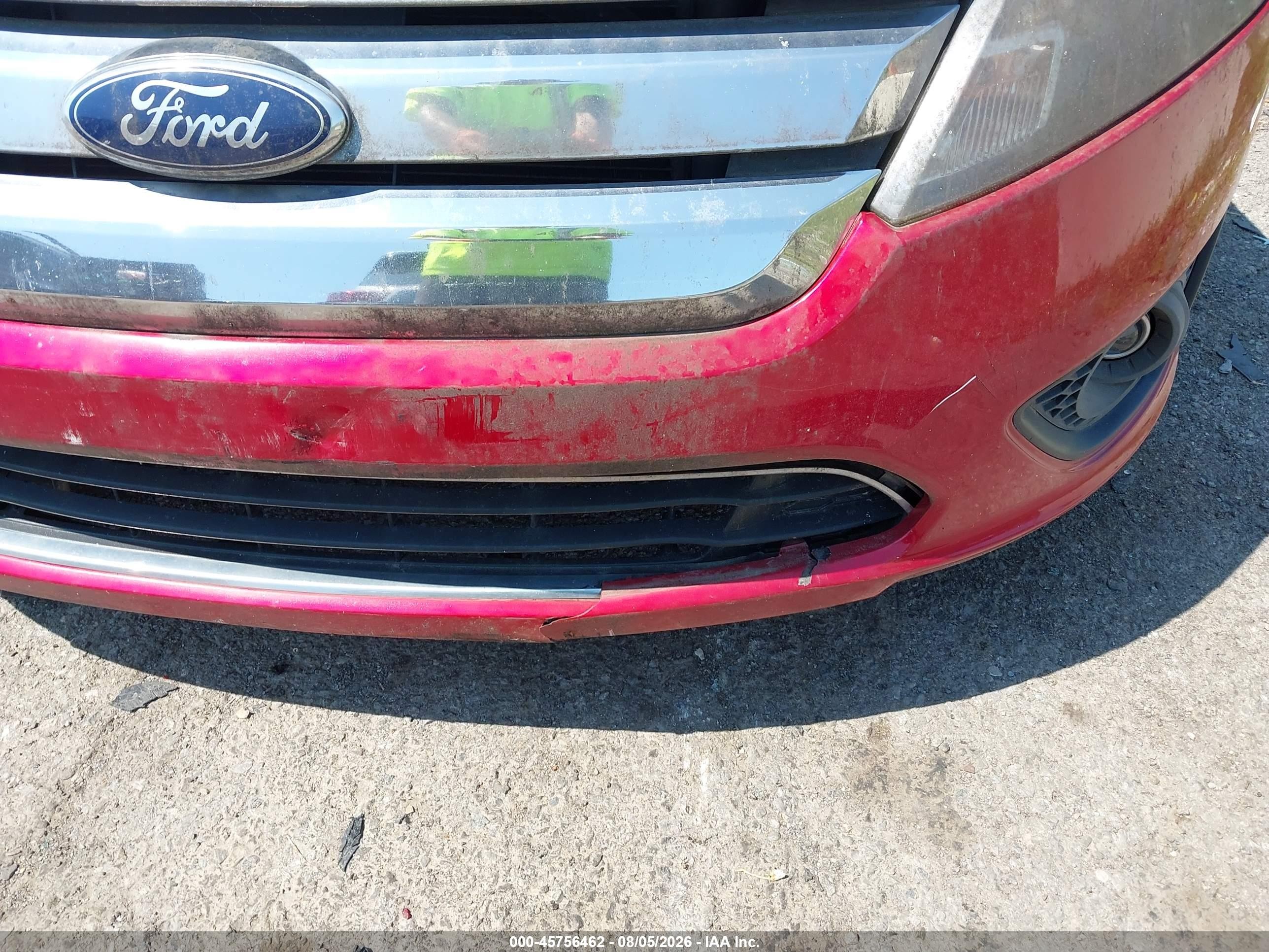2012 Ford Fusion Se Red vin: 3FAHP0HA5CR326799