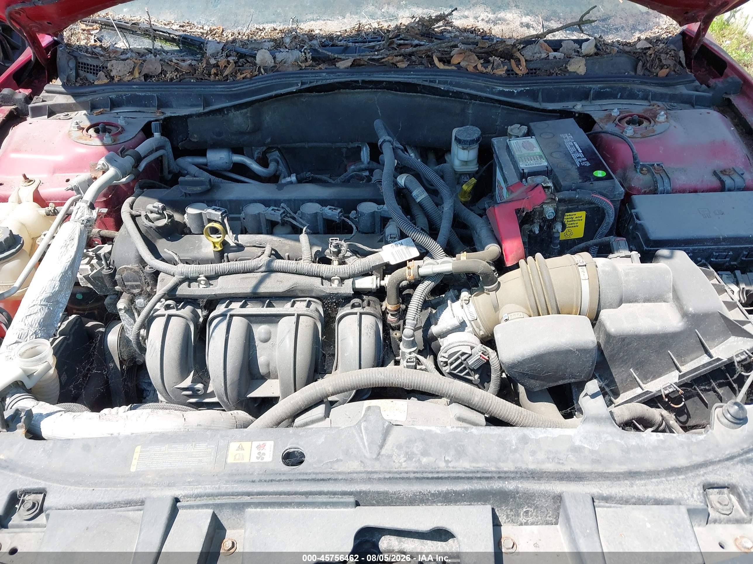 2012 Ford Fusion Se Red vin: 3FAHP0HA5CR326799