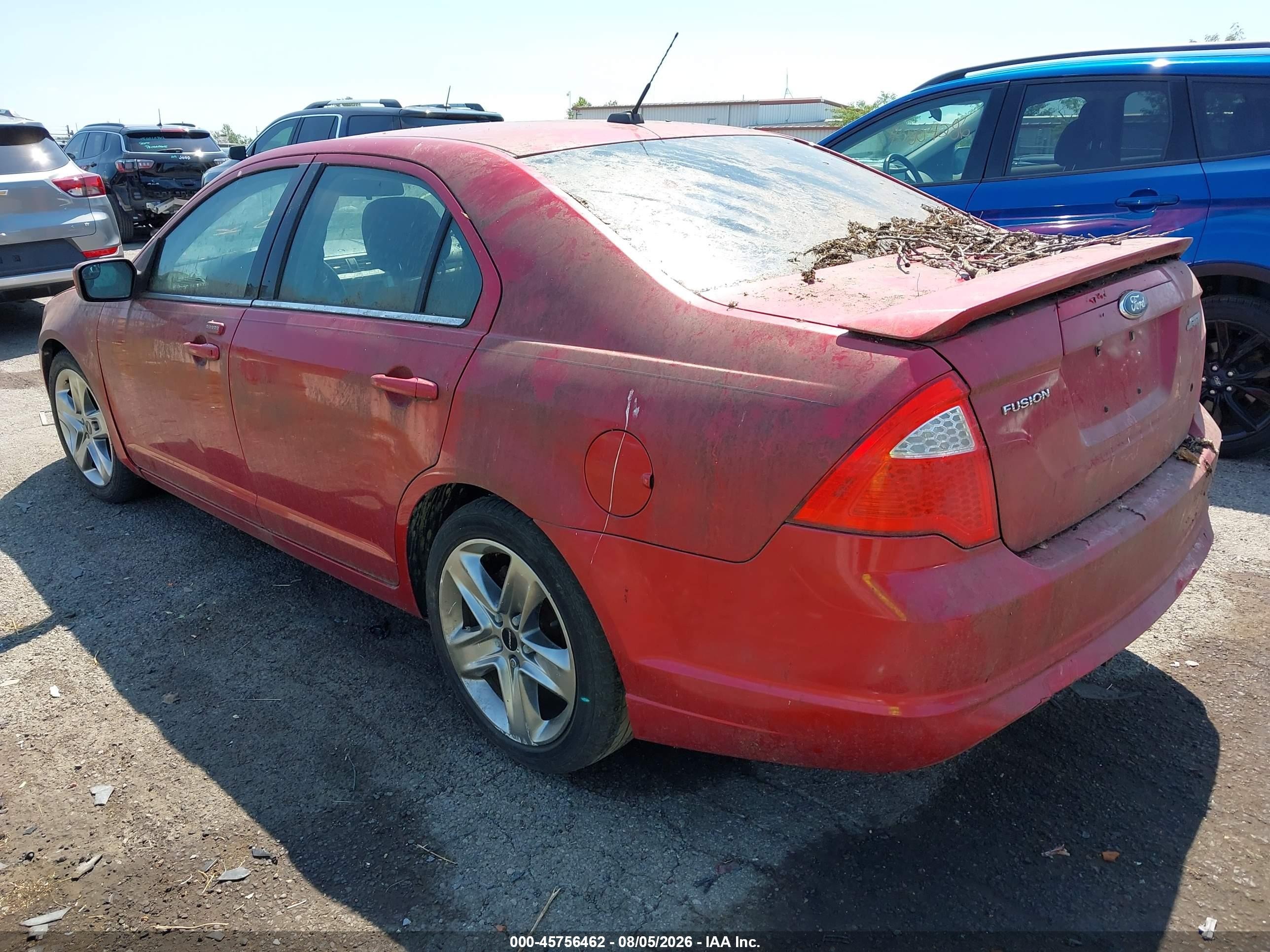 2012 Ford Fusion Se Red vin: 3FAHP0HA5CR326799