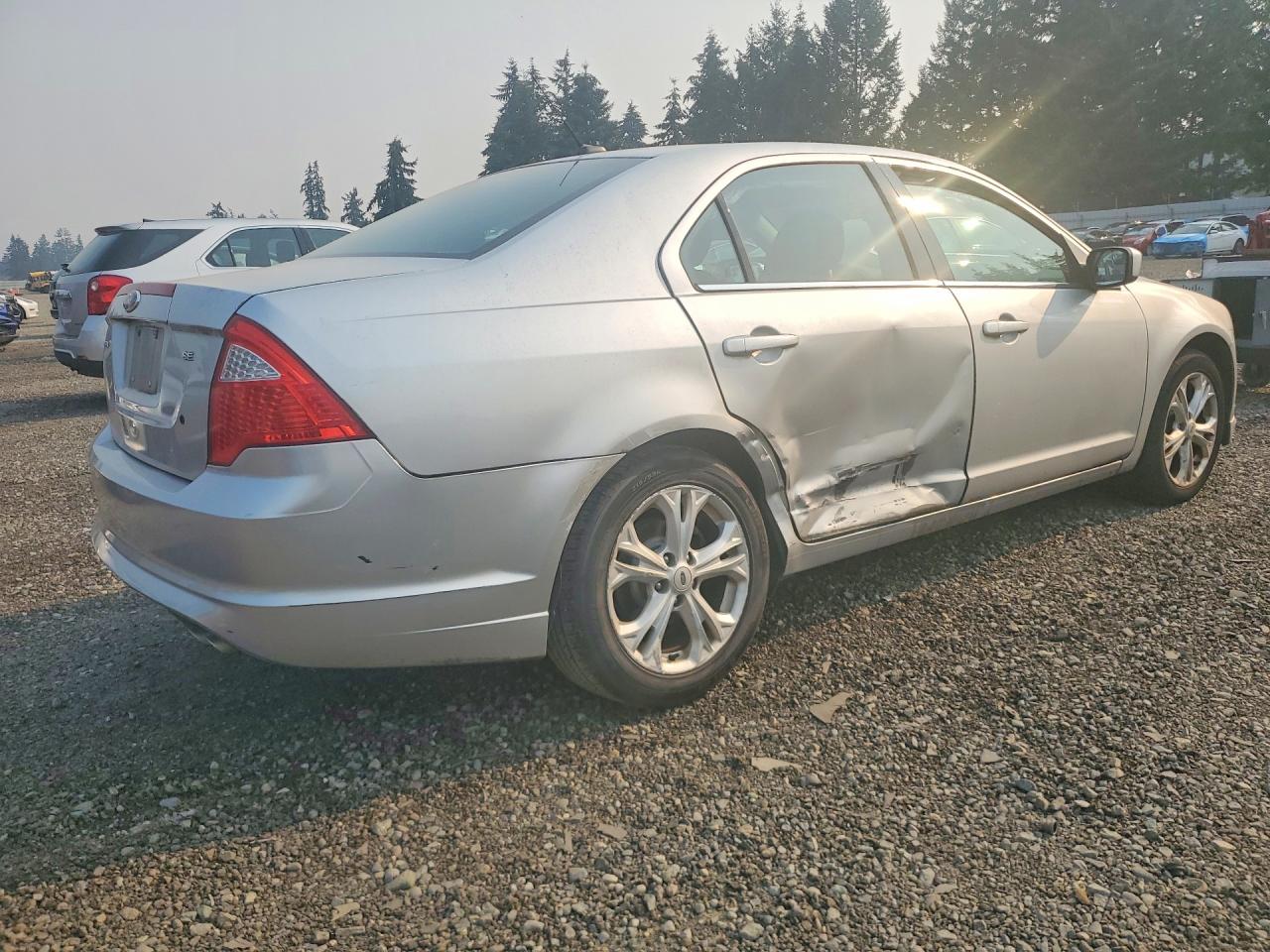 2012 Ford Fusion Se Серебряный vin: 3FAHP0HA5CR341335