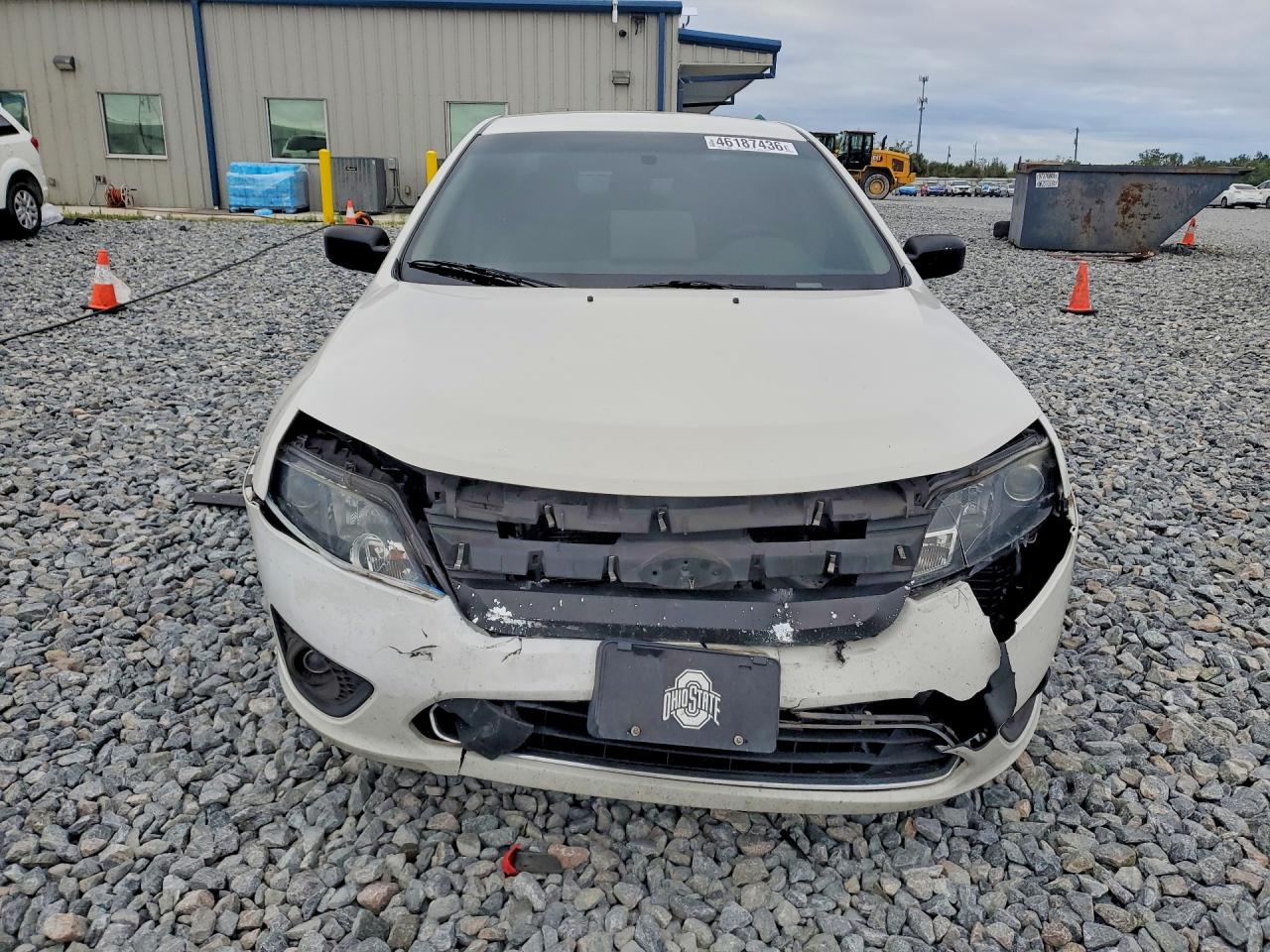 2012 Ford Fusion Se White vin: 3FAHP0HA5CR377798