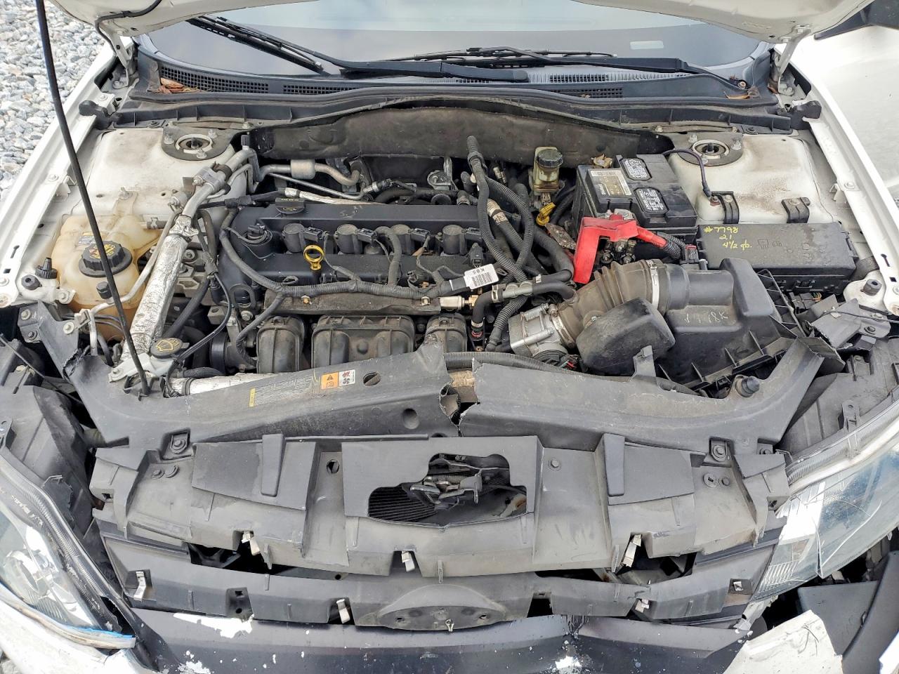 2012 Ford Fusion Se White vin: 3FAHP0HA5CR377798