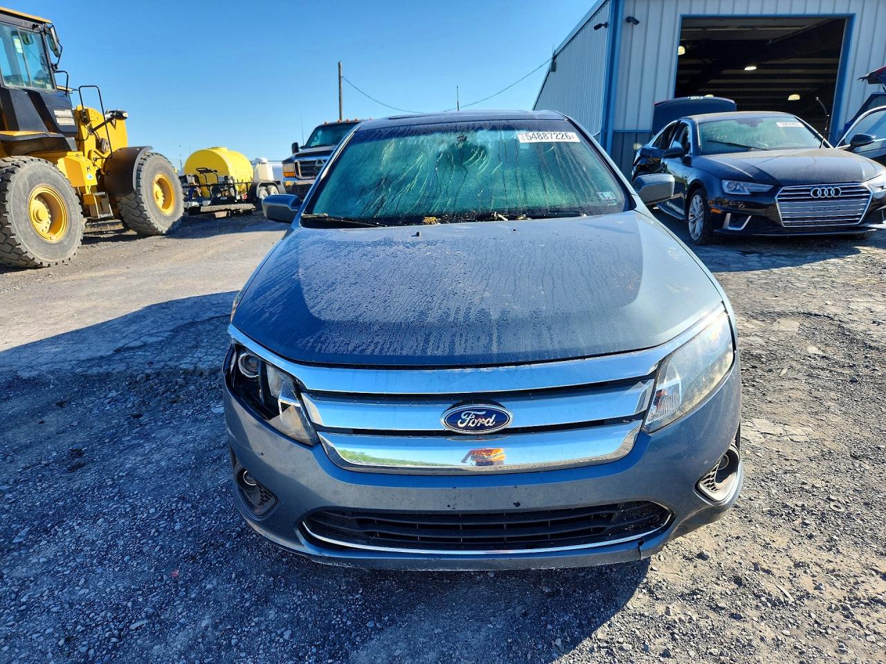 2012 Ford Fusion Se Blue vin: 3FAHP0HA5CR390535