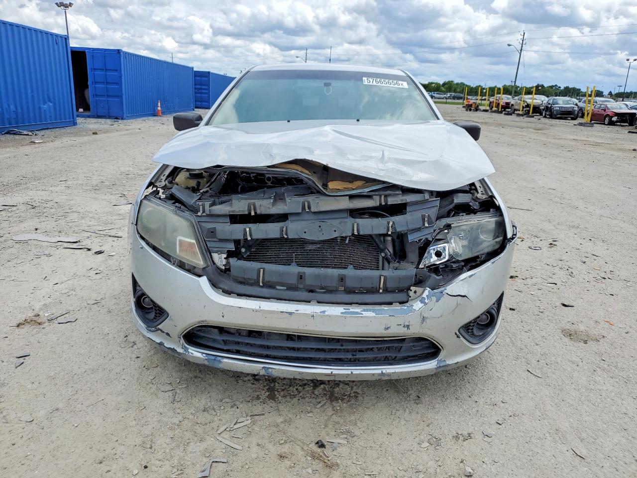 2010 Ford Fusion Se Silver vin: 3FAHP0HA6AR128827