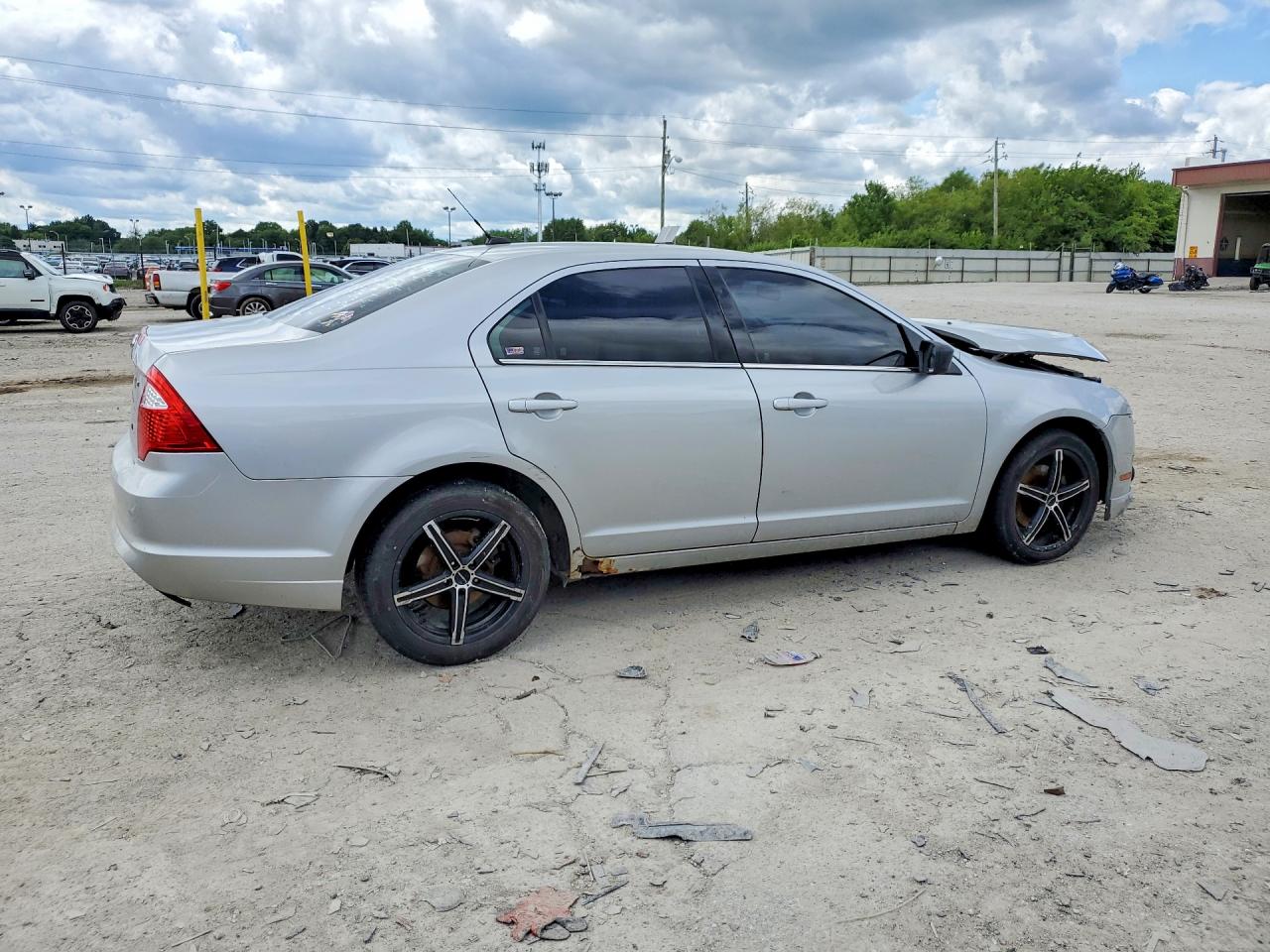 2010 Ford Fusion Se Silver vin: 3FAHP0HA6AR128827