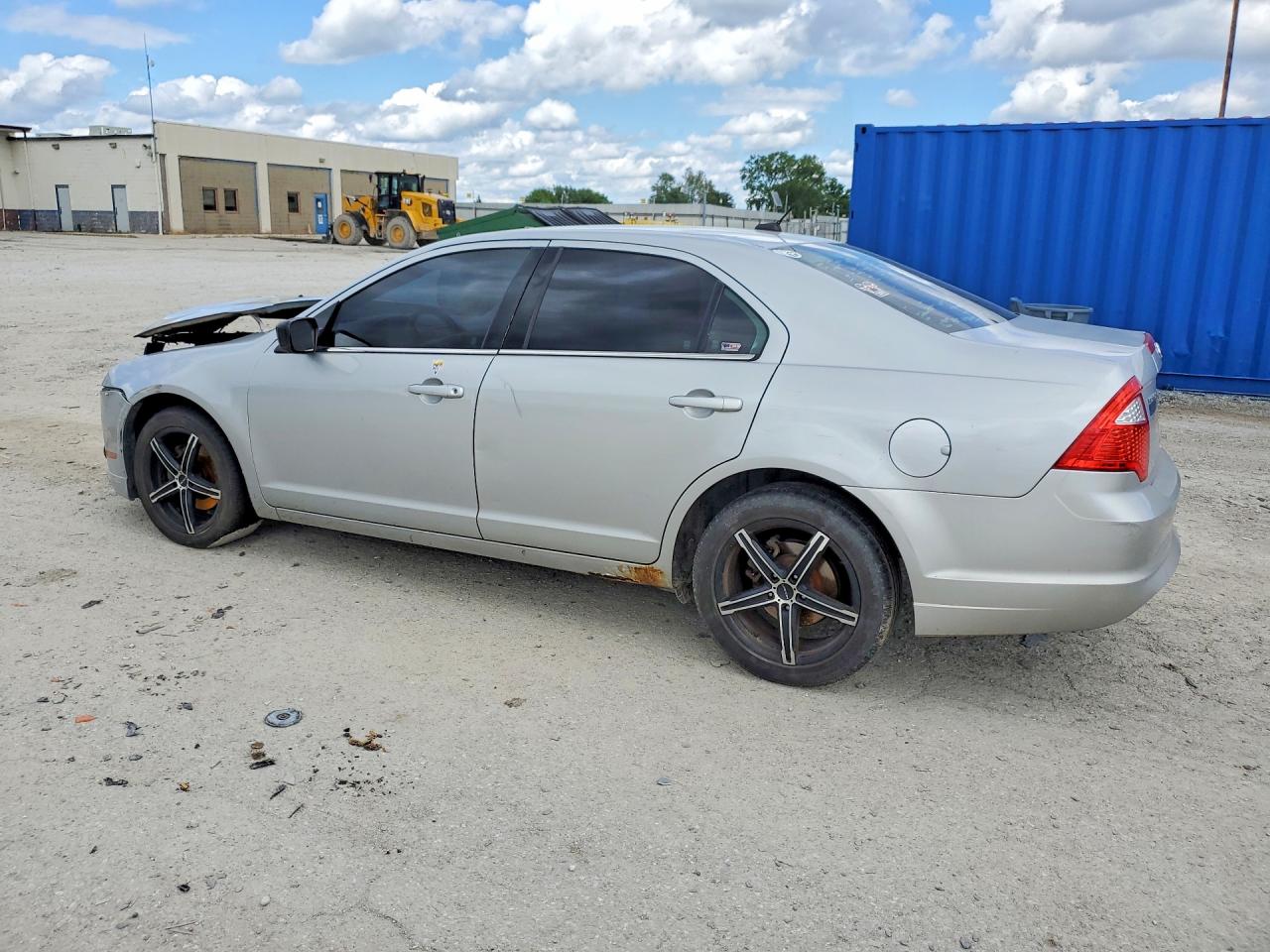 2010 Ford Fusion Se Silver vin: 3FAHP0HA6AR128827
