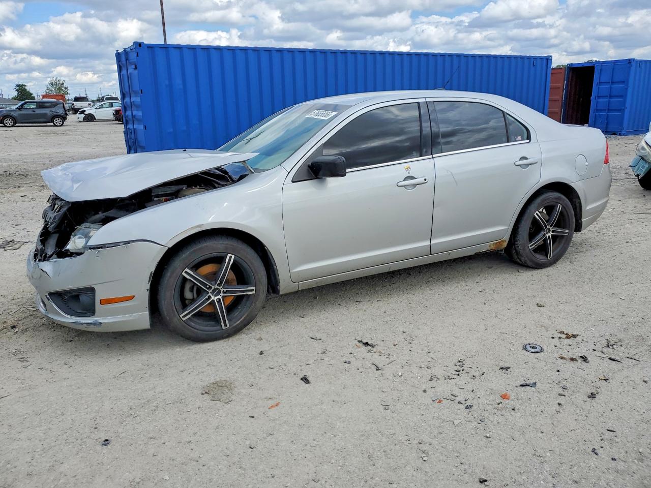 2010 Ford Fusion Se Silver vin: 3FAHP0HA6AR128827