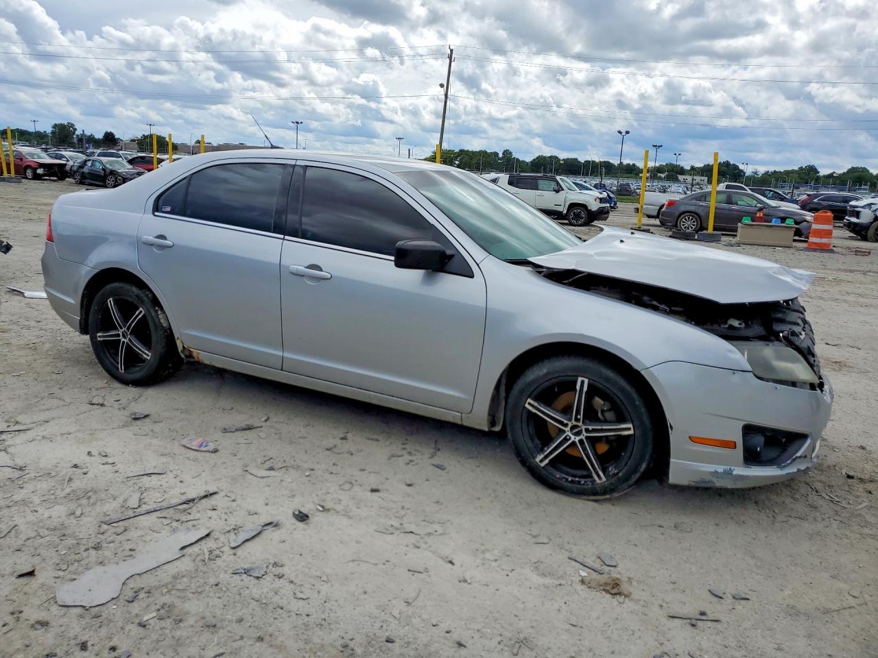 2010 Ford Fusion Se Silver vin: 3FAHP0HA6AR128827