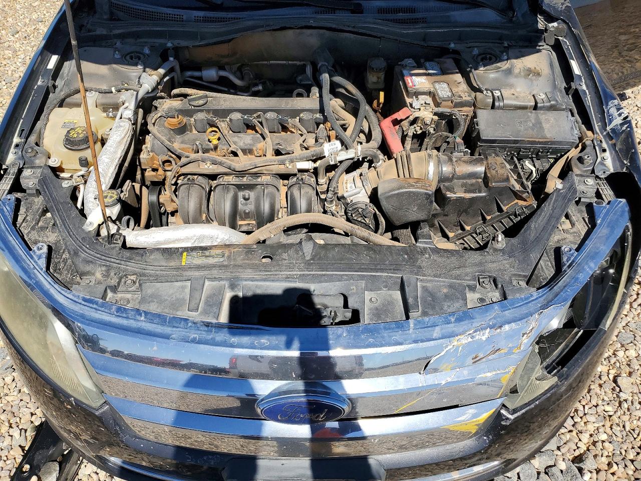 2010 Ford Fusion Se Charcoal vin: 3FAHP0HA6AR155414