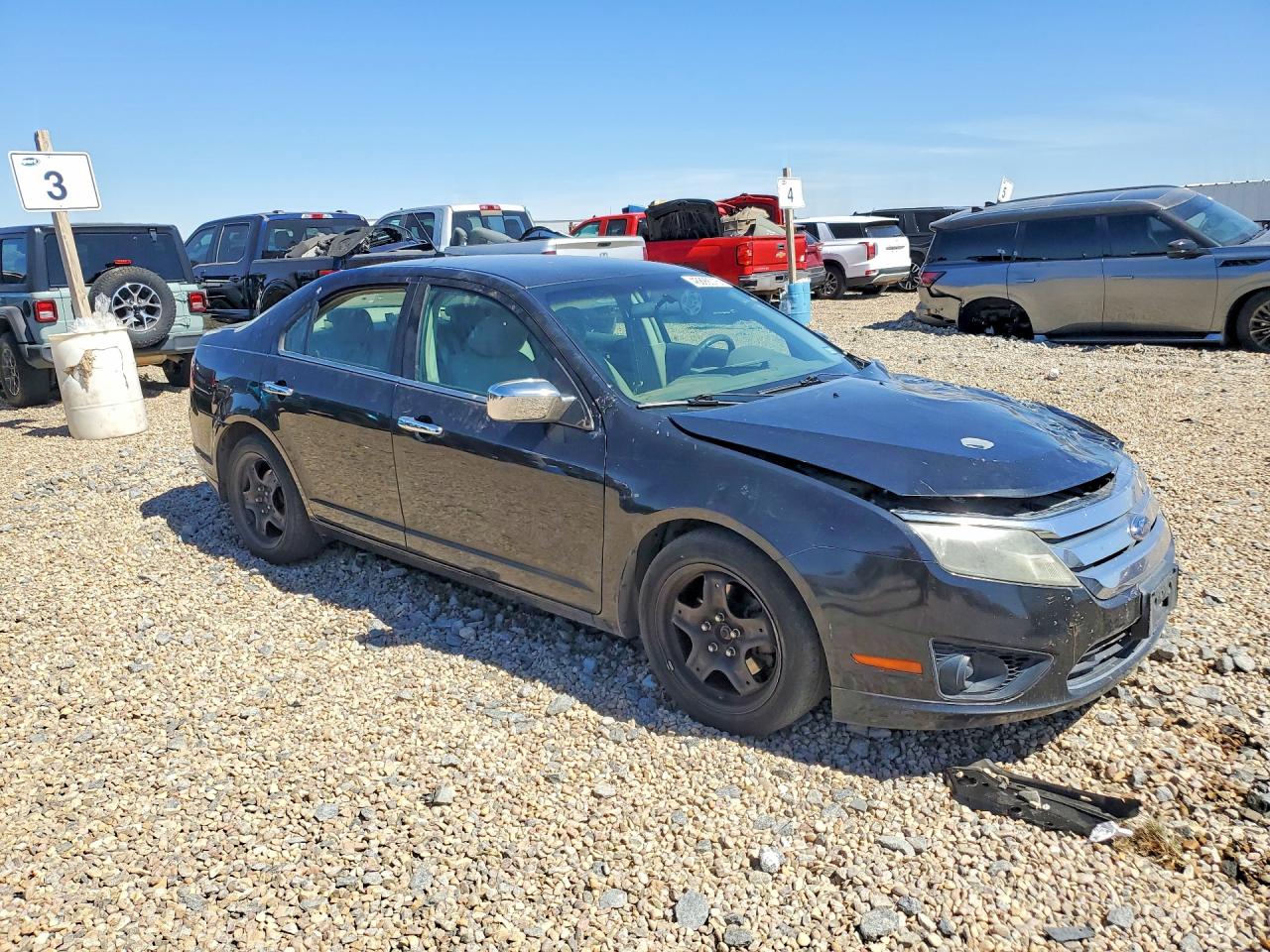 2010 Ford Fusion Se Charcoal vin: 3FAHP0HA6AR155414
