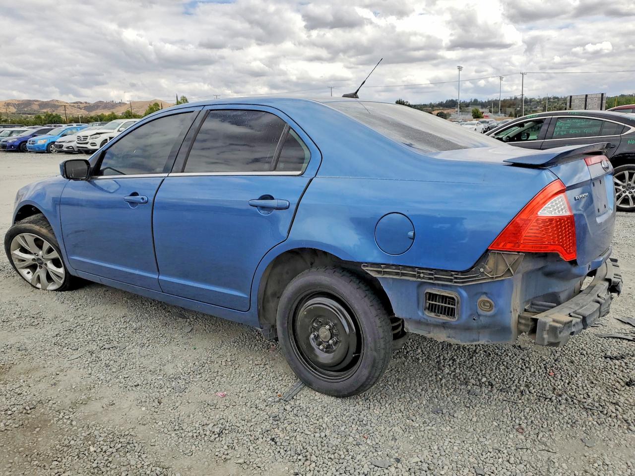2010 Ford Fusion Blue vin: 3FAHP0HA6AR164551