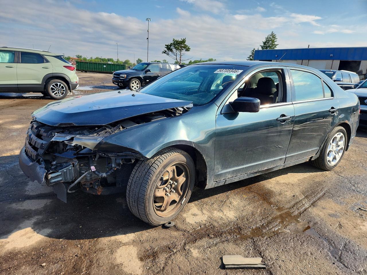 2010 Ford Fusion Se Black vin: 3FAHP0HA6AR187473
