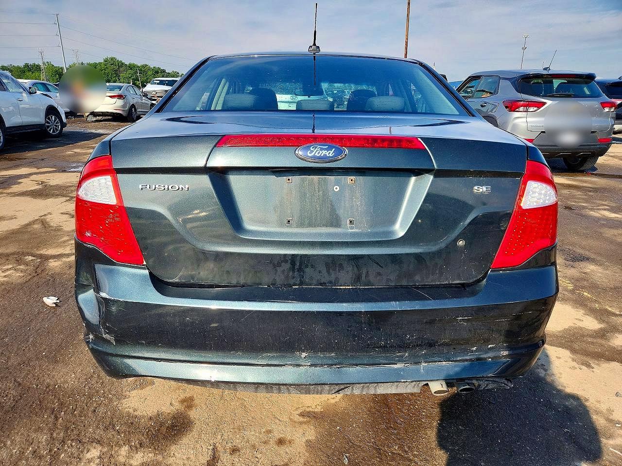 2010 Ford Fusion Se Black vin: 3FAHP0HA6AR187473