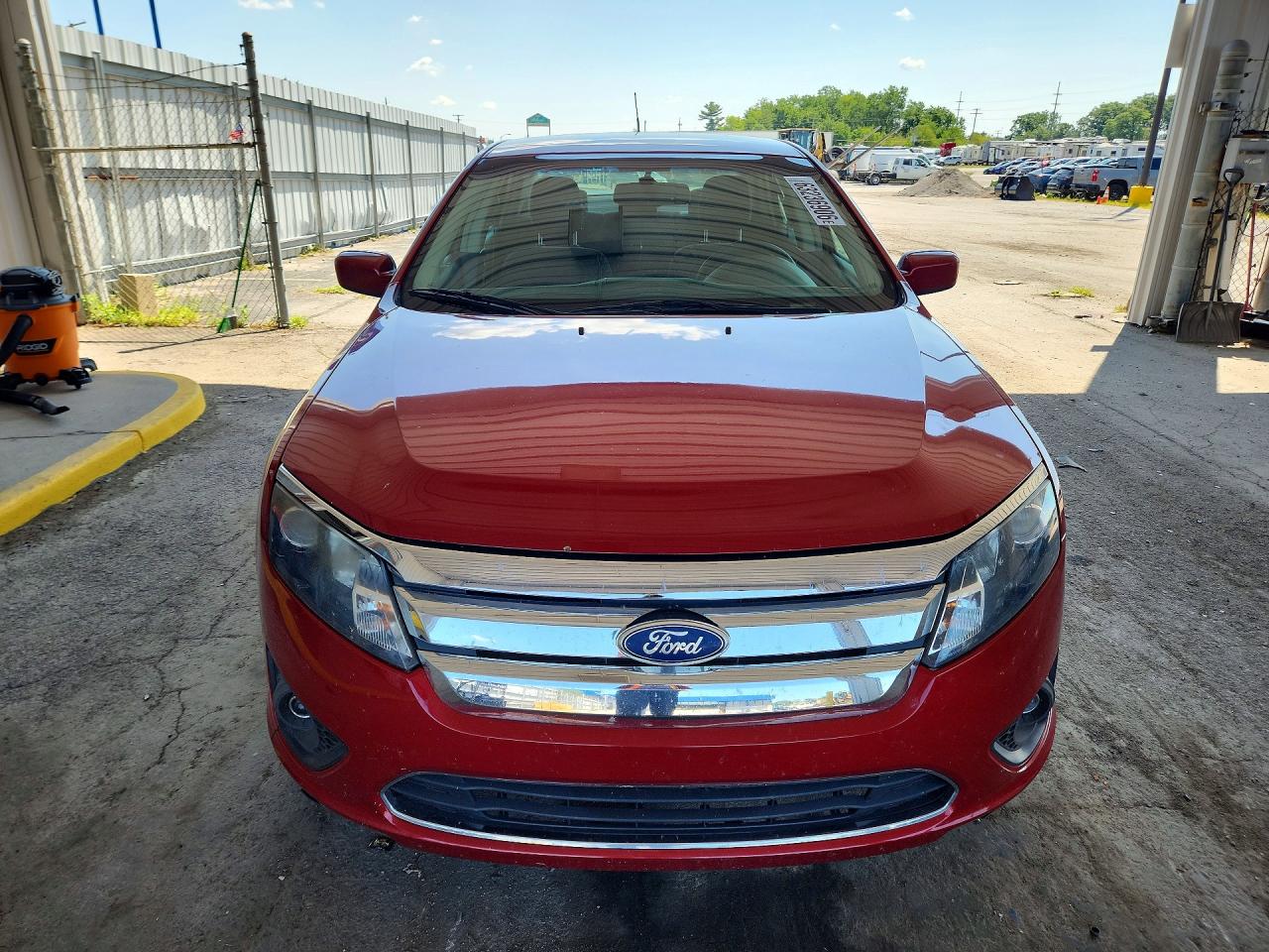 2010 Ford Fusion Se Red vin: 3FAHP0HA6AR192382