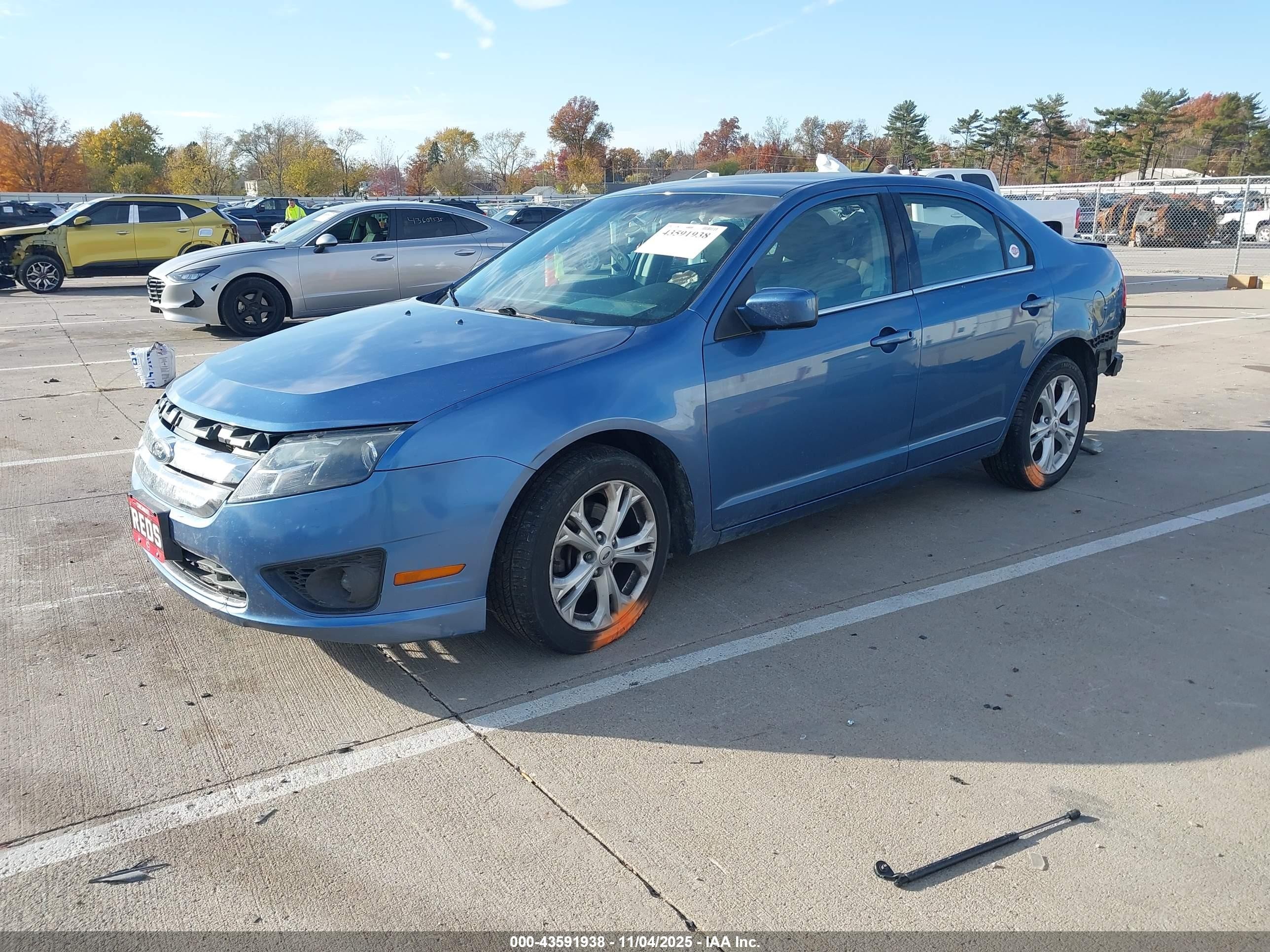 2010 Ford Fusion Se Синий vin: 3FAHP0HA6AR203297