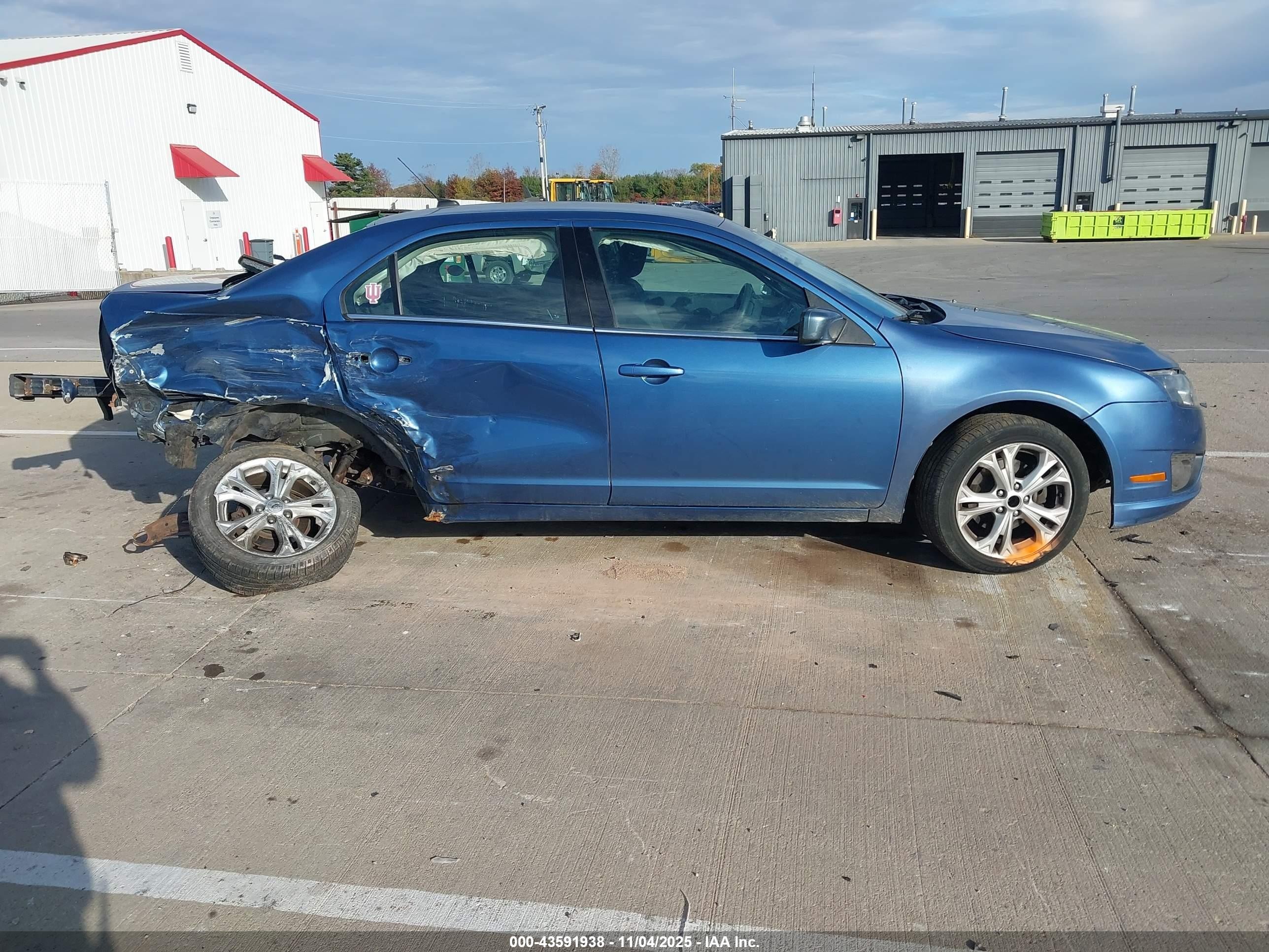 2010 Ford Fusion Se Синий vin: 3FAHP0HA6AR203297