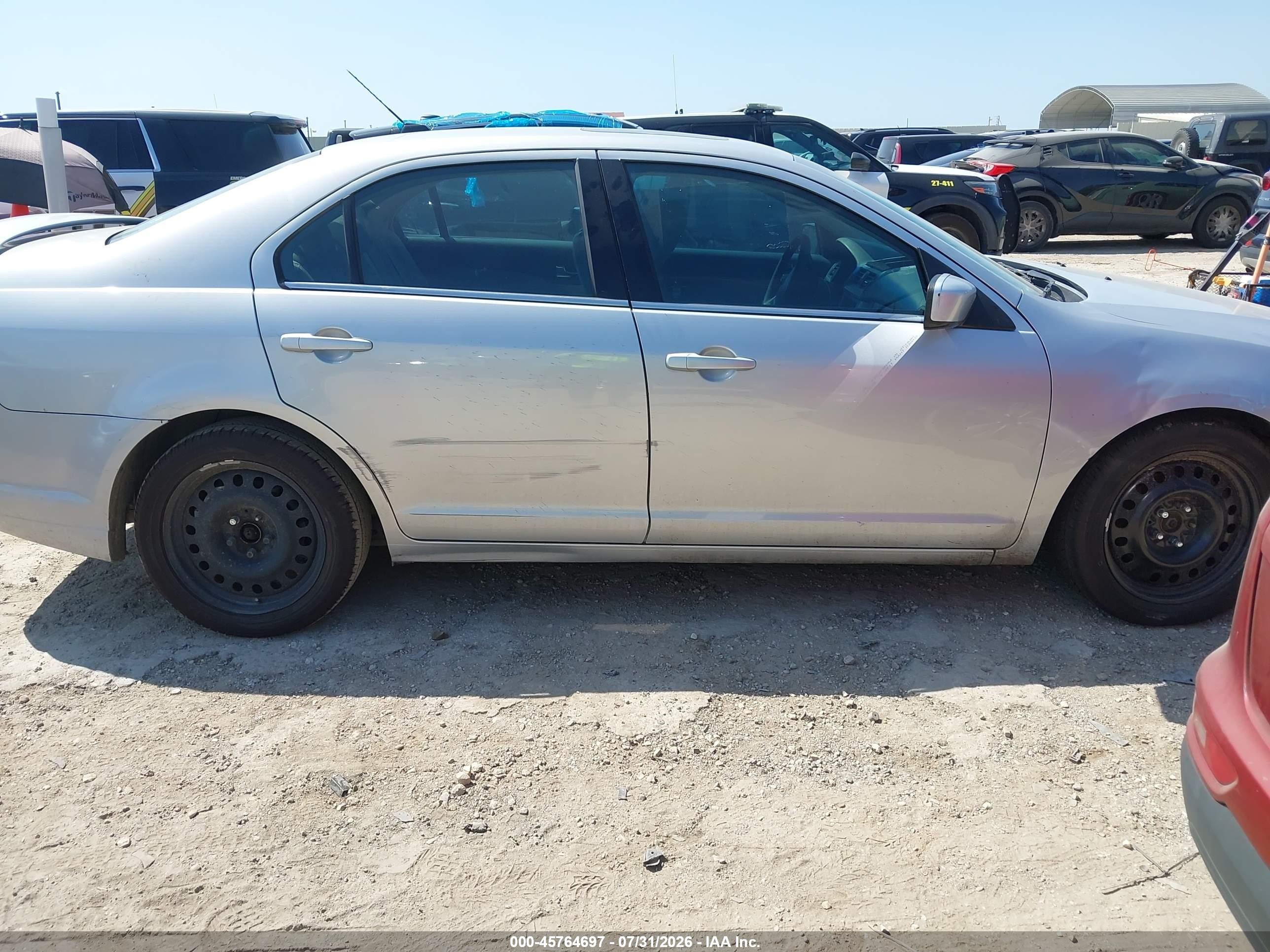 2010 Ford Fusion Se Silver vin: 3FAHP0HA6AR206331