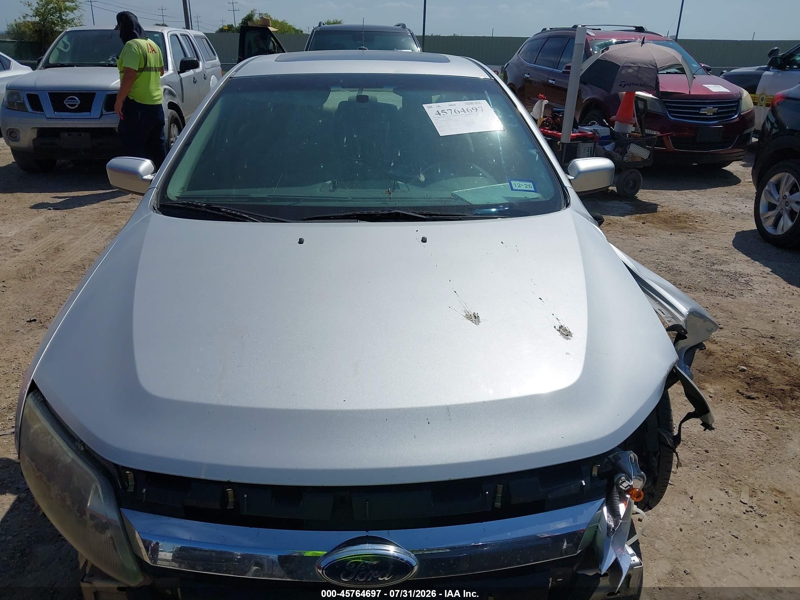 2010 Ford Fusion Se Silver vin: 3FAHP0HA6AR206331