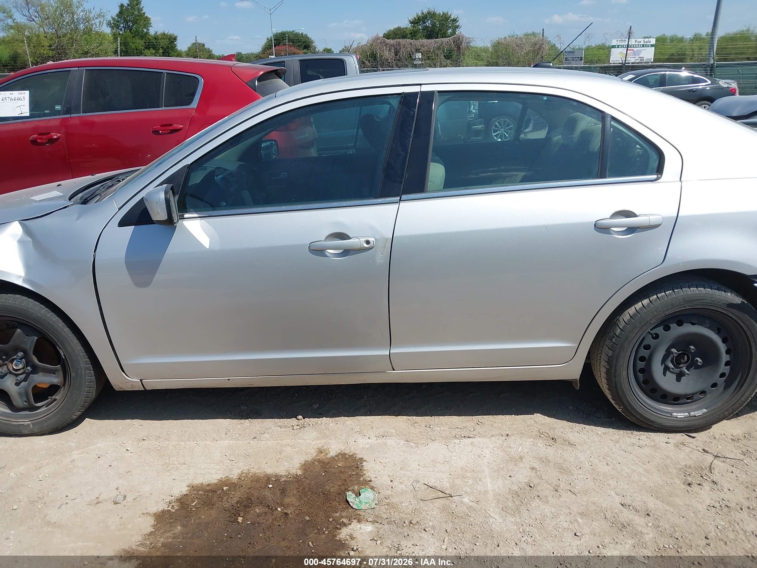 2010 Ford Fusion Se Silver vin: 3FAHP0HA6AR206331