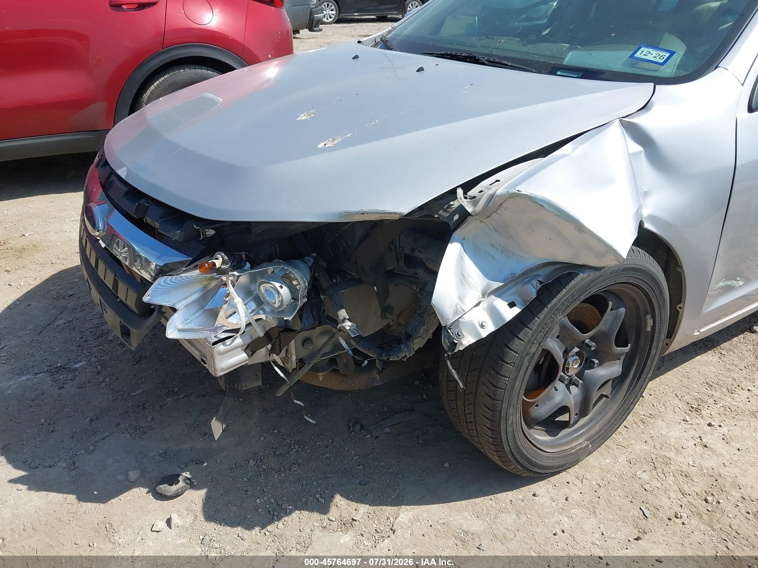 2010 Ford Fusion Se Silver vin: 3FAHP0HA6AR206331