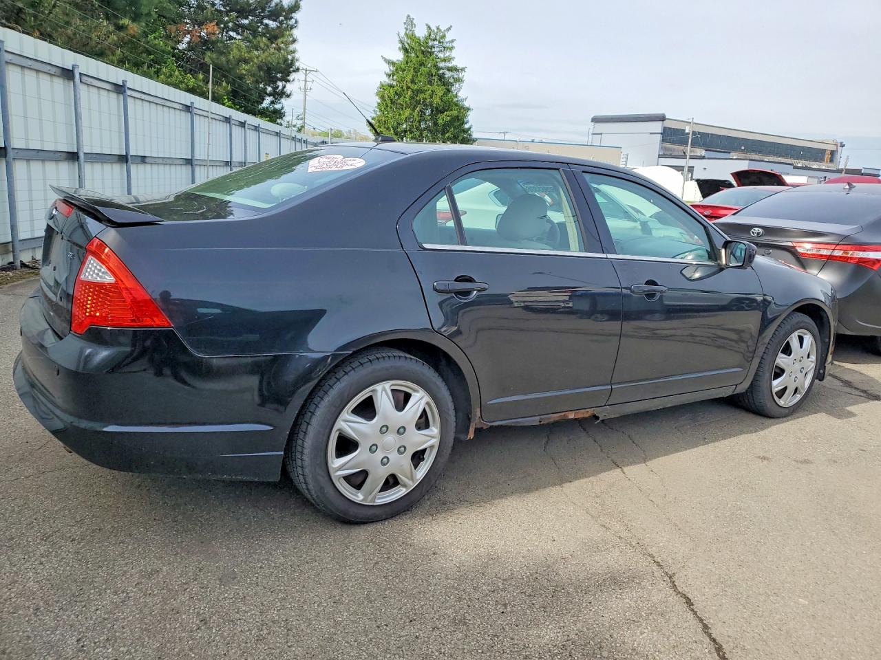 2010 Ford Fusion Se Black vin: 3FAHP0HA6AR227440