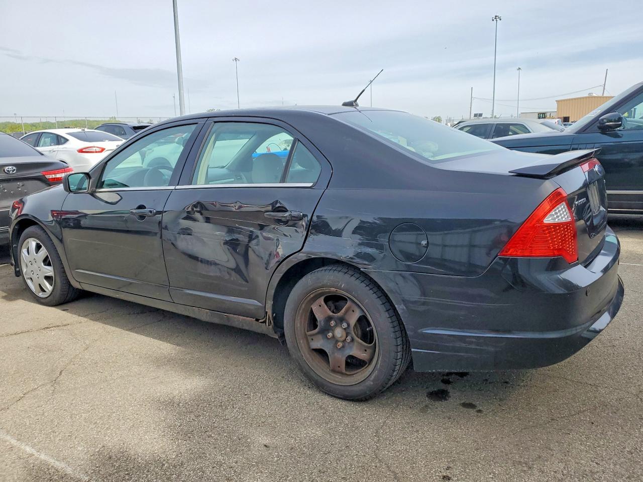 2010 Ford Fusion Se Black vin: 3FAHP0HA6AR227440