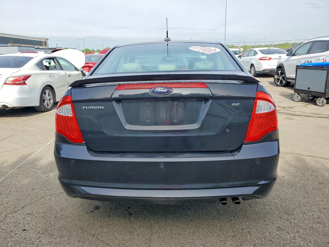 2010 Ford Fusion Se Black vin: 3FAHP0HA6AR227440