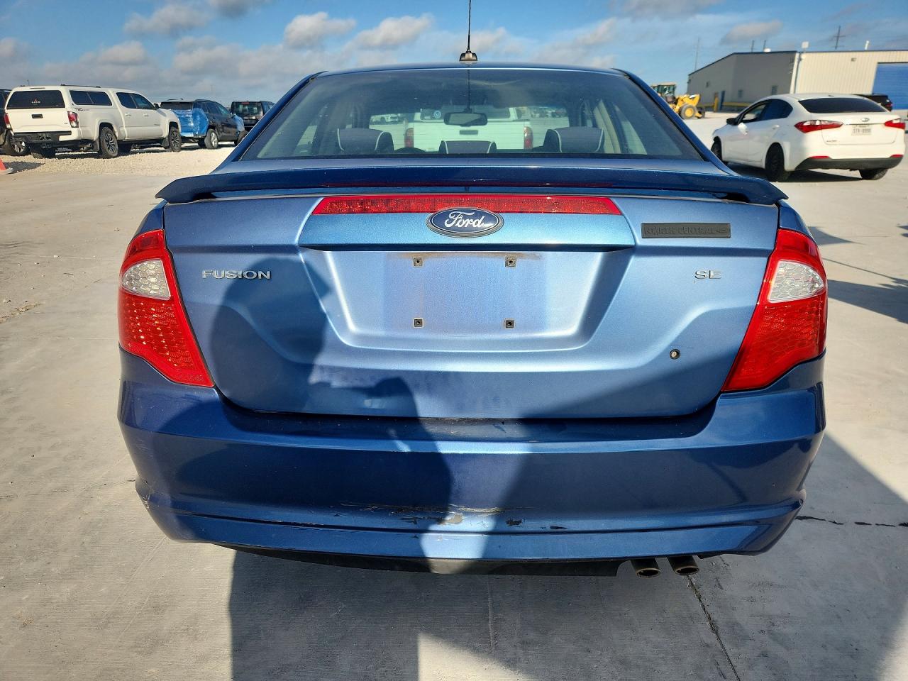 2010 Ford Fusion Se Blue vin: 3FAHP0HA6AR248675