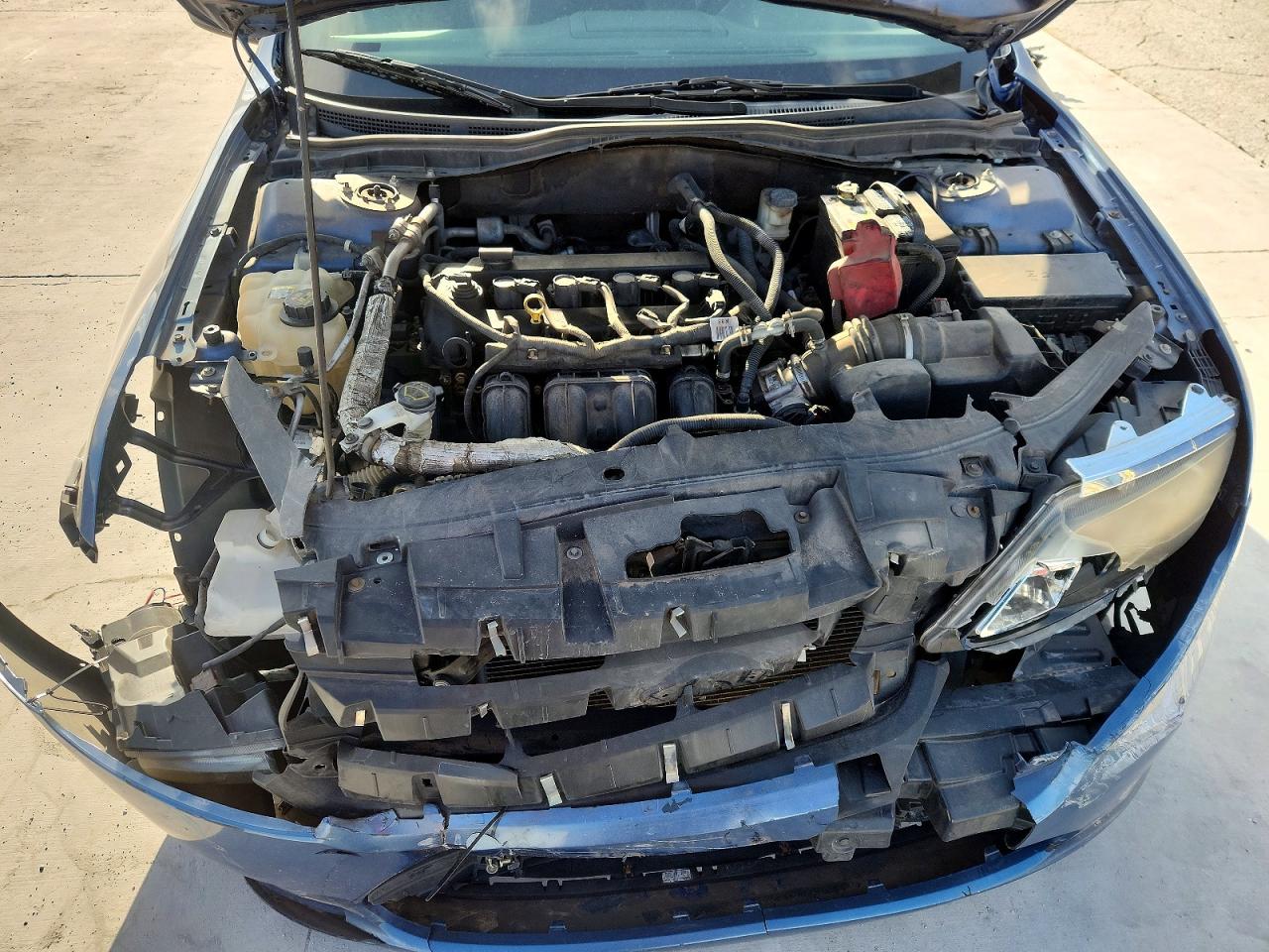 2010 Ford Fusion Se Blue vin: 3FAHP0HA6AR248675