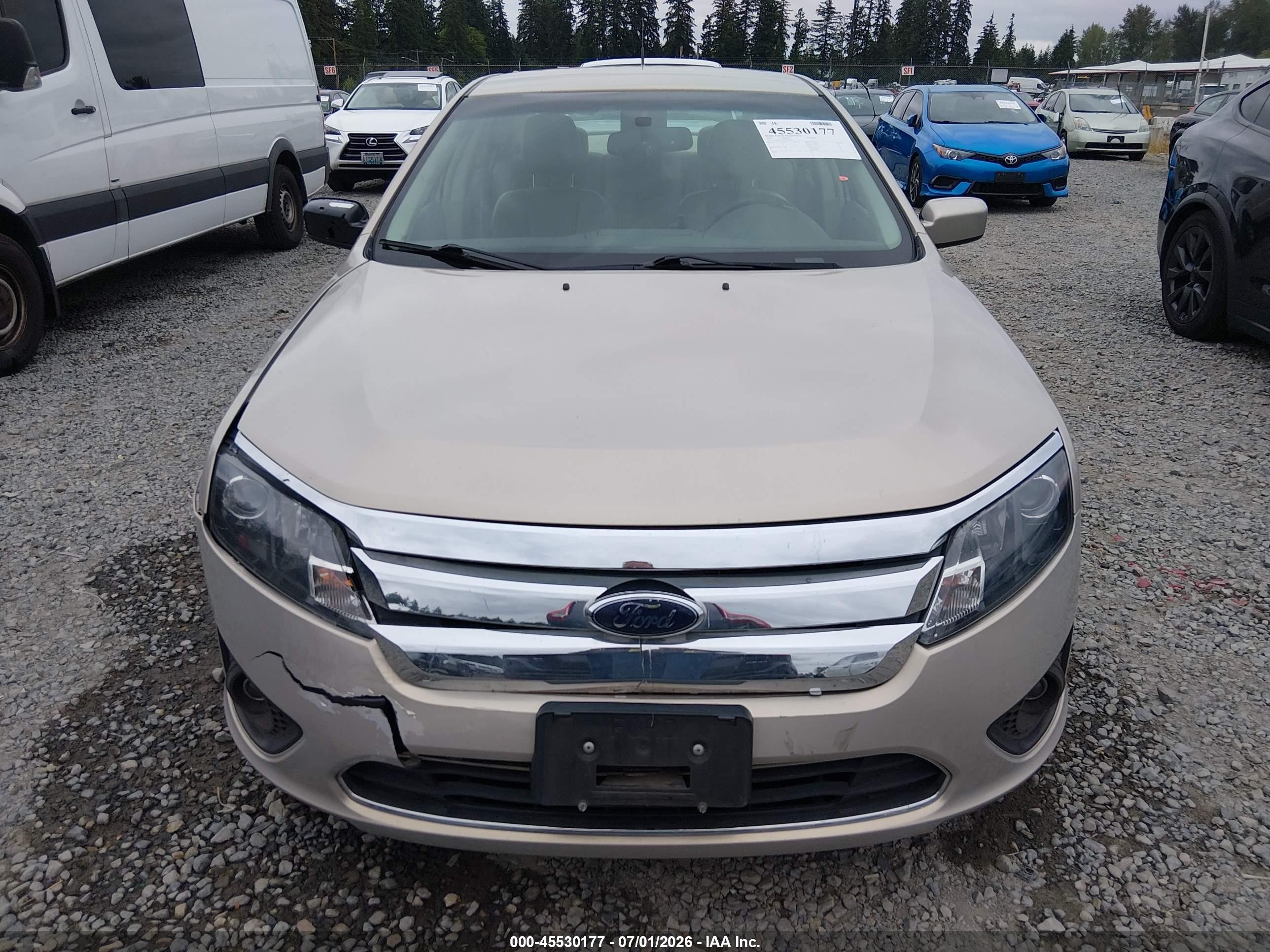 2010 Ford Fusion Se Gold vin: 3FAHP0HA6AR249390
