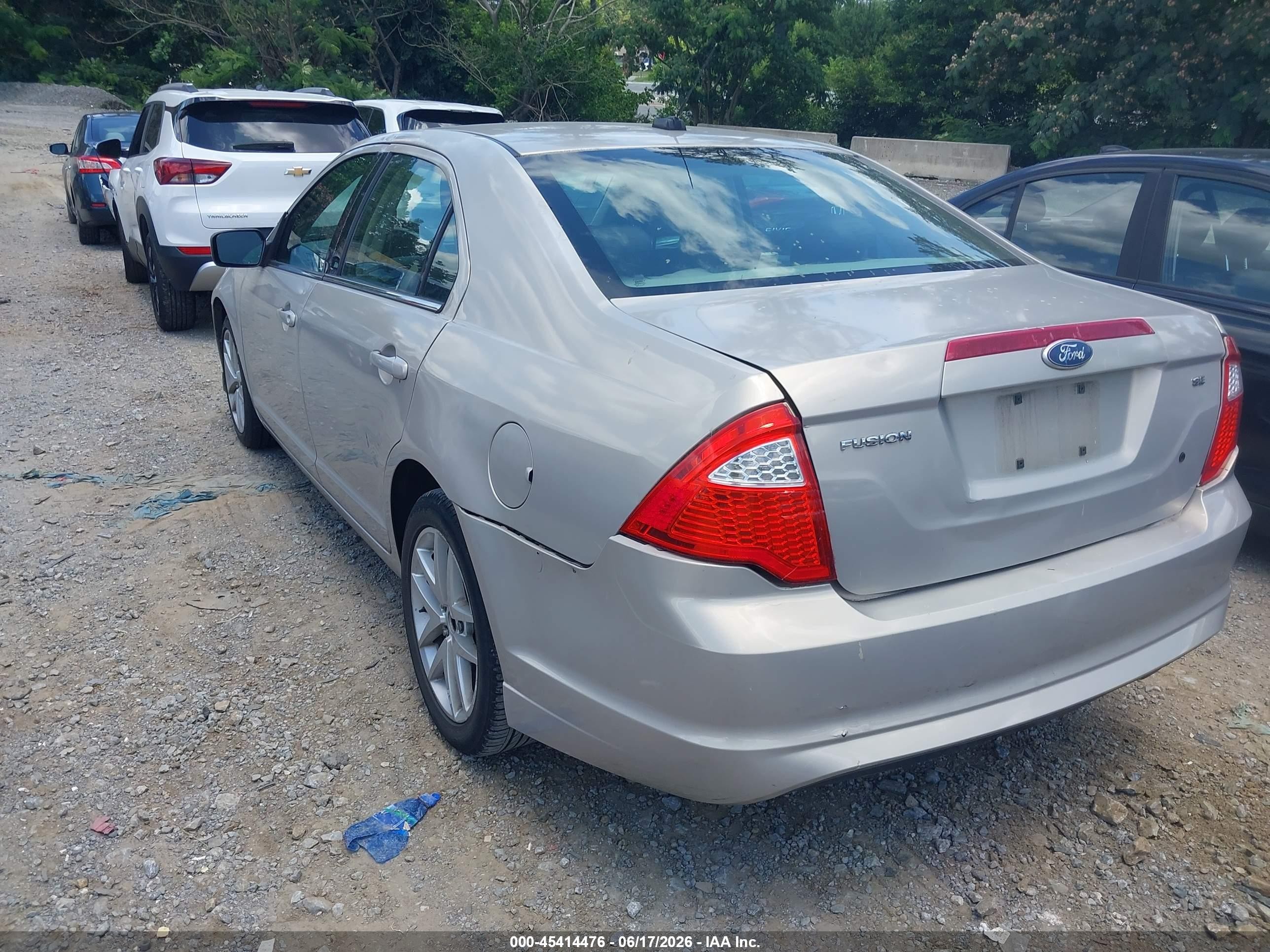 2010 Ford Fusion Se Silver vin: 3FAHP0HA6AR264973