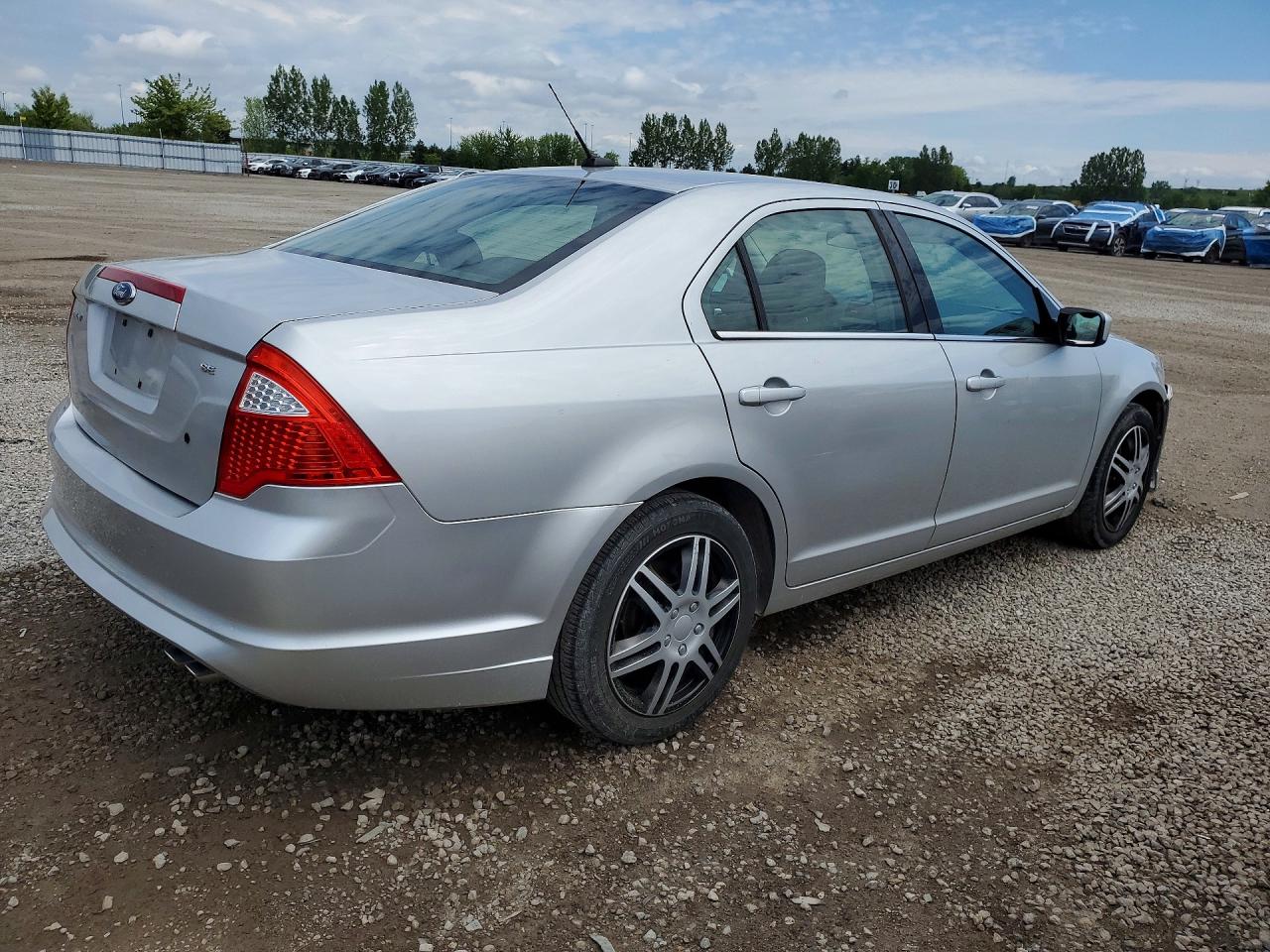 2010 Ford Fusion Se Silver vin: 3FAHP0HA6AR289484