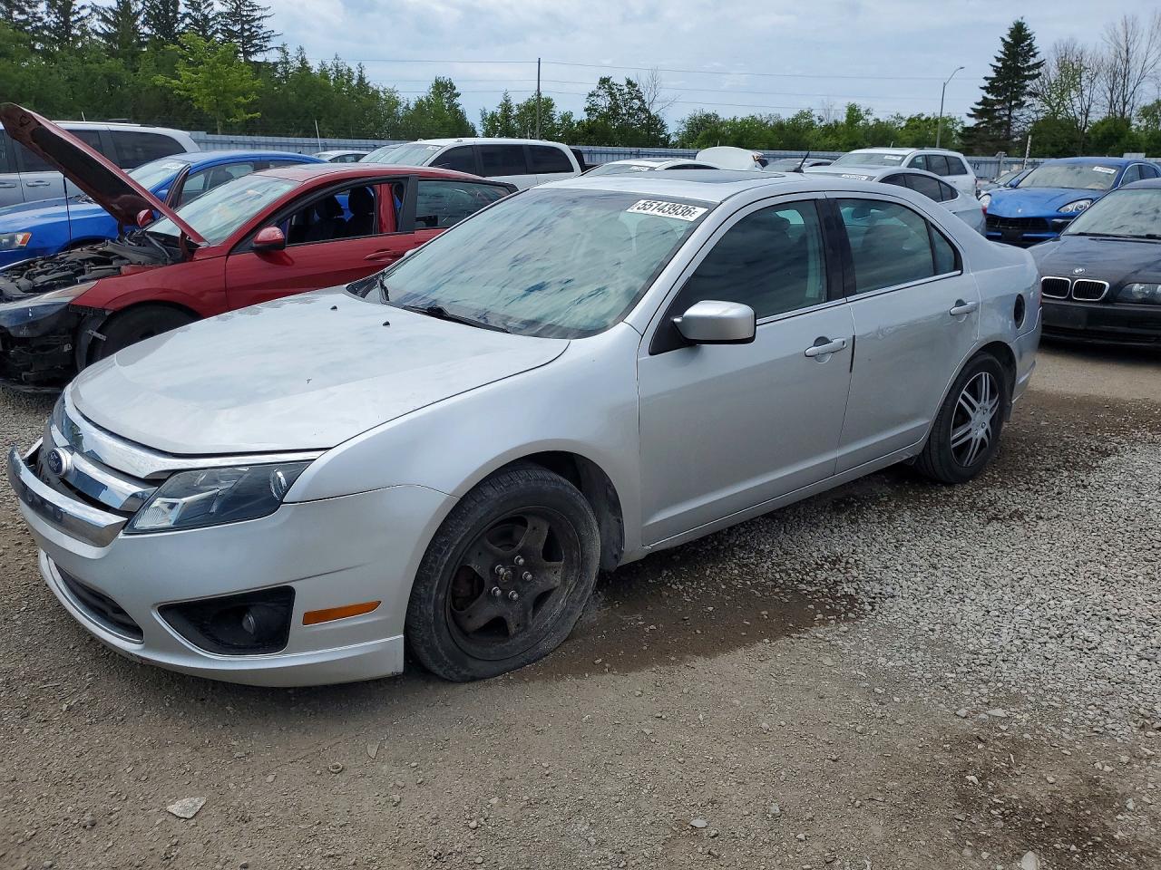 2010 Ford Fusion Se Silver vin: 3FAHP0HA6AR289484