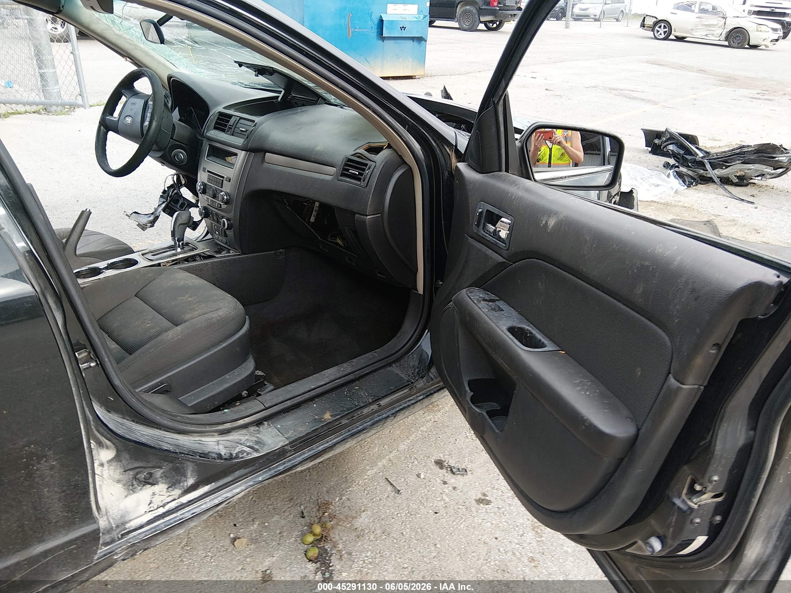 2010 Ford Fusion Se Black vin: 3FAHP0HA6AR291283