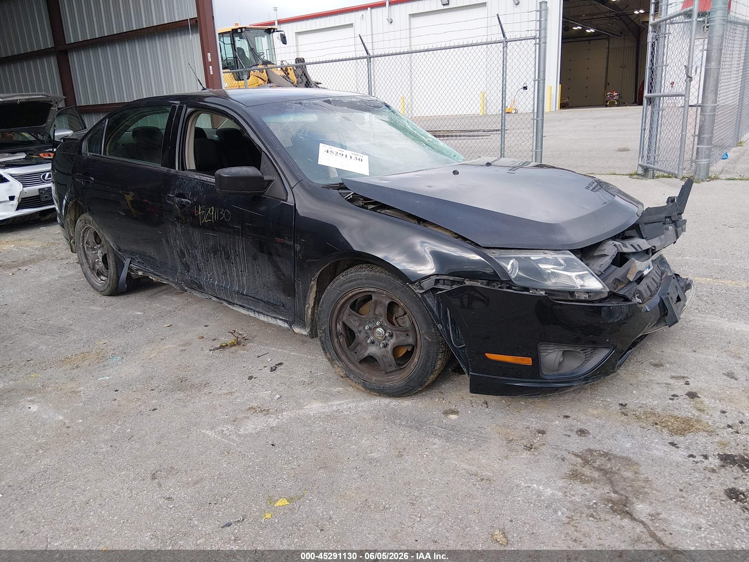 2010 Ford Fusion Se Black vin: 3FAHP0HA6AR291283