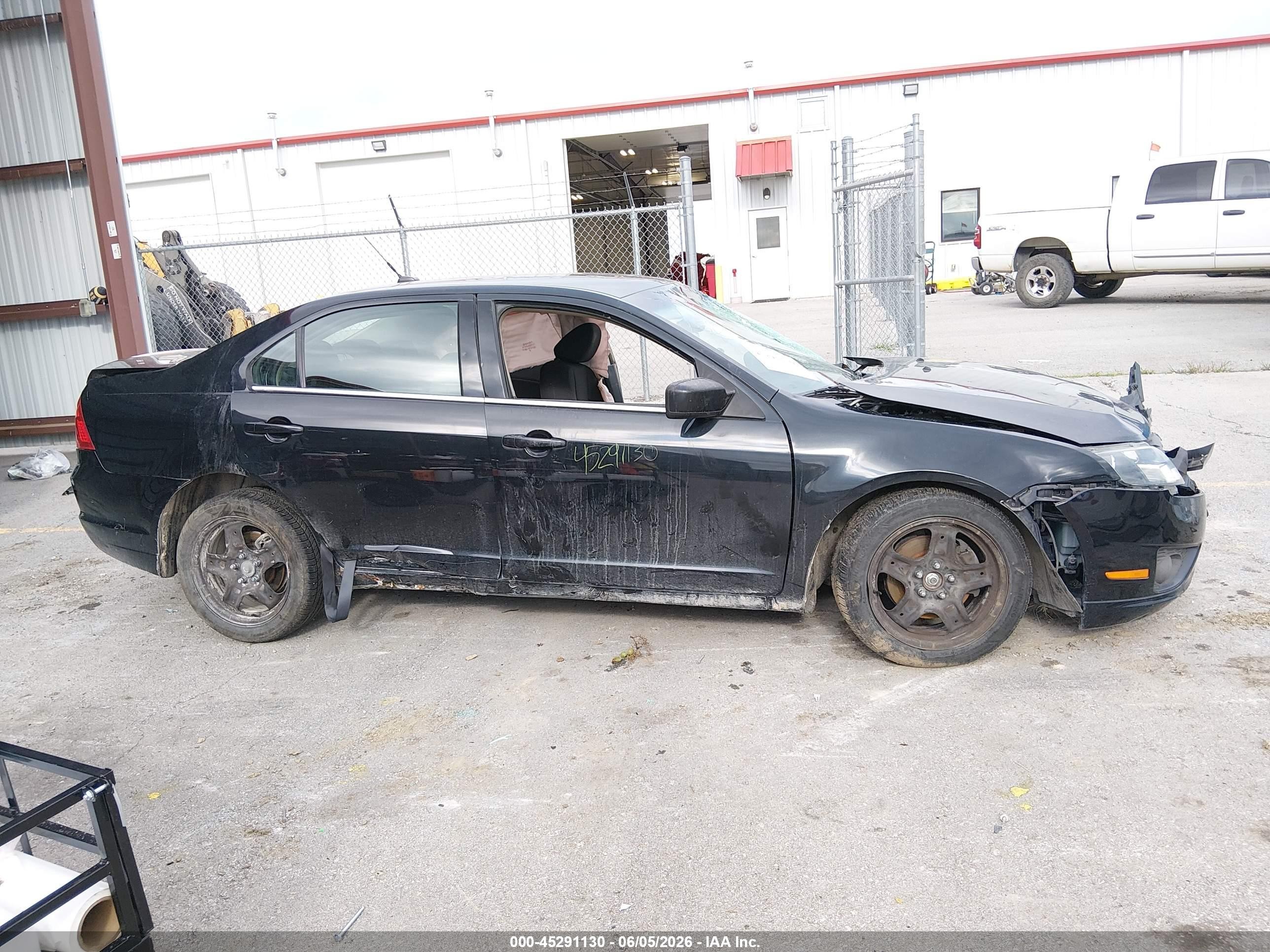 2010 Ford Fusion Se Black vin: 3FAHP0HA6AR291283
