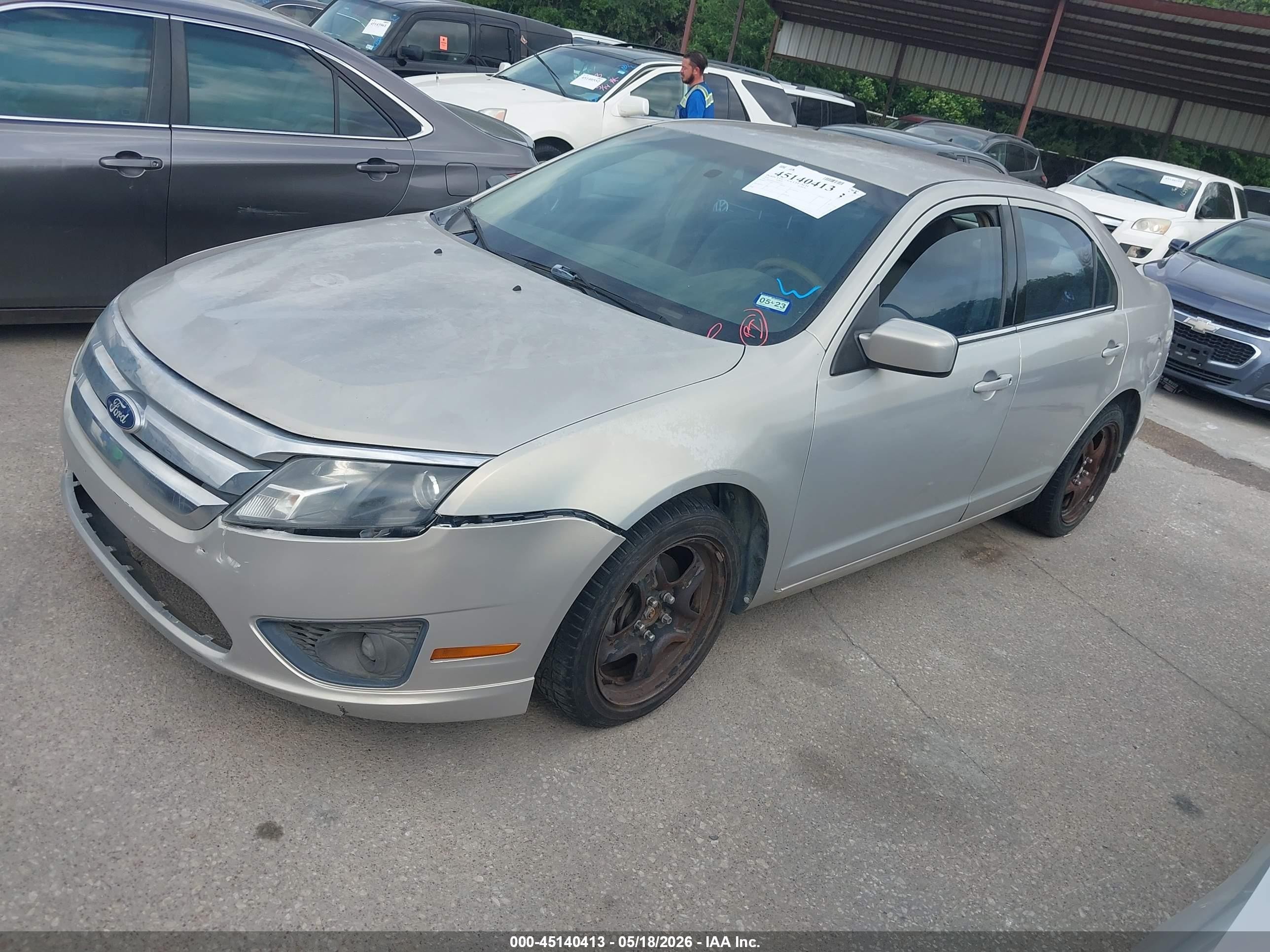 2010 Ford Fusion Se Серебряный vin: 3FAHP0HA6AR292210