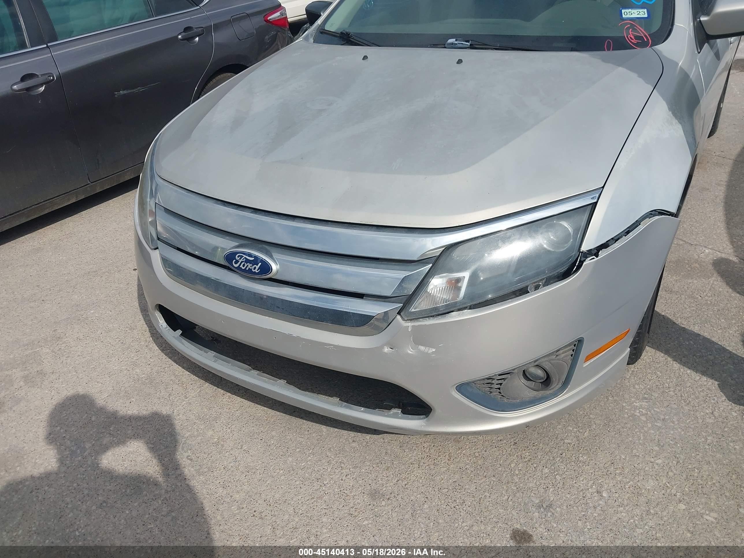 2010 Ford Fusion Se Серебряный vin: 3FAHP0HA6AR292210