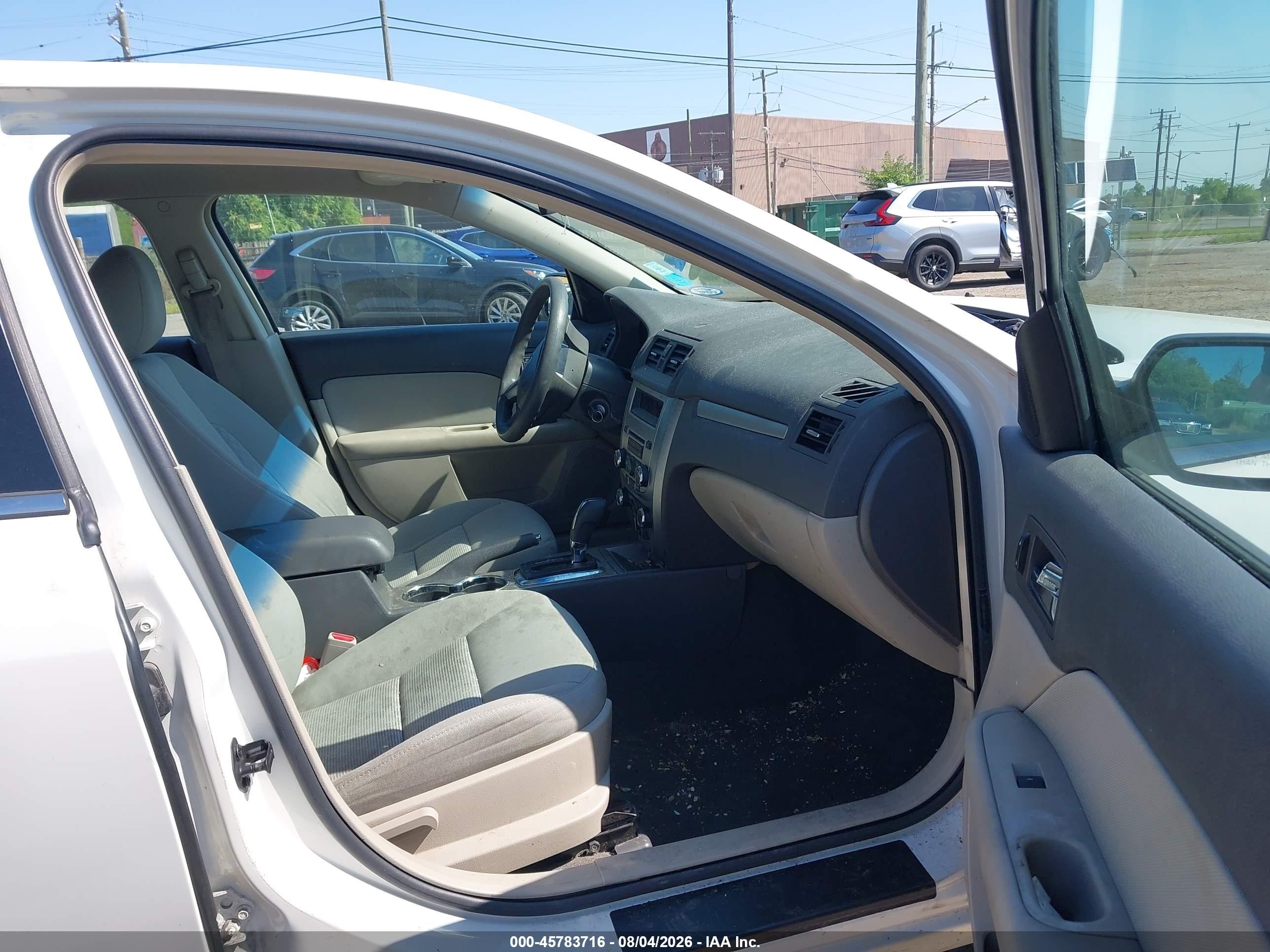 2010 Ford Fusion Se White vin: 3FAHP0HA6AR295981