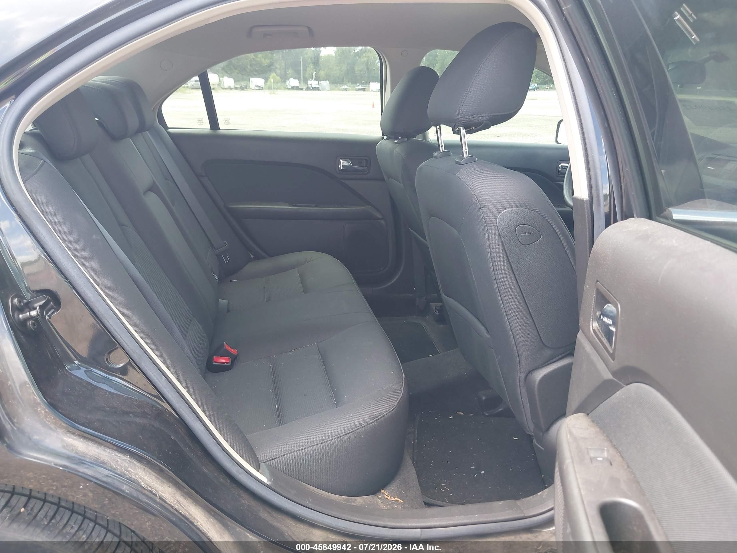 2010 Ford Fusion Se Black vin: 3FAHP0HA6AR331703