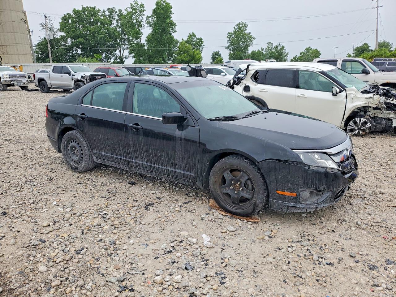 2010 Ford Fusion Se Black vin: 3FAHP0HA6AR336819